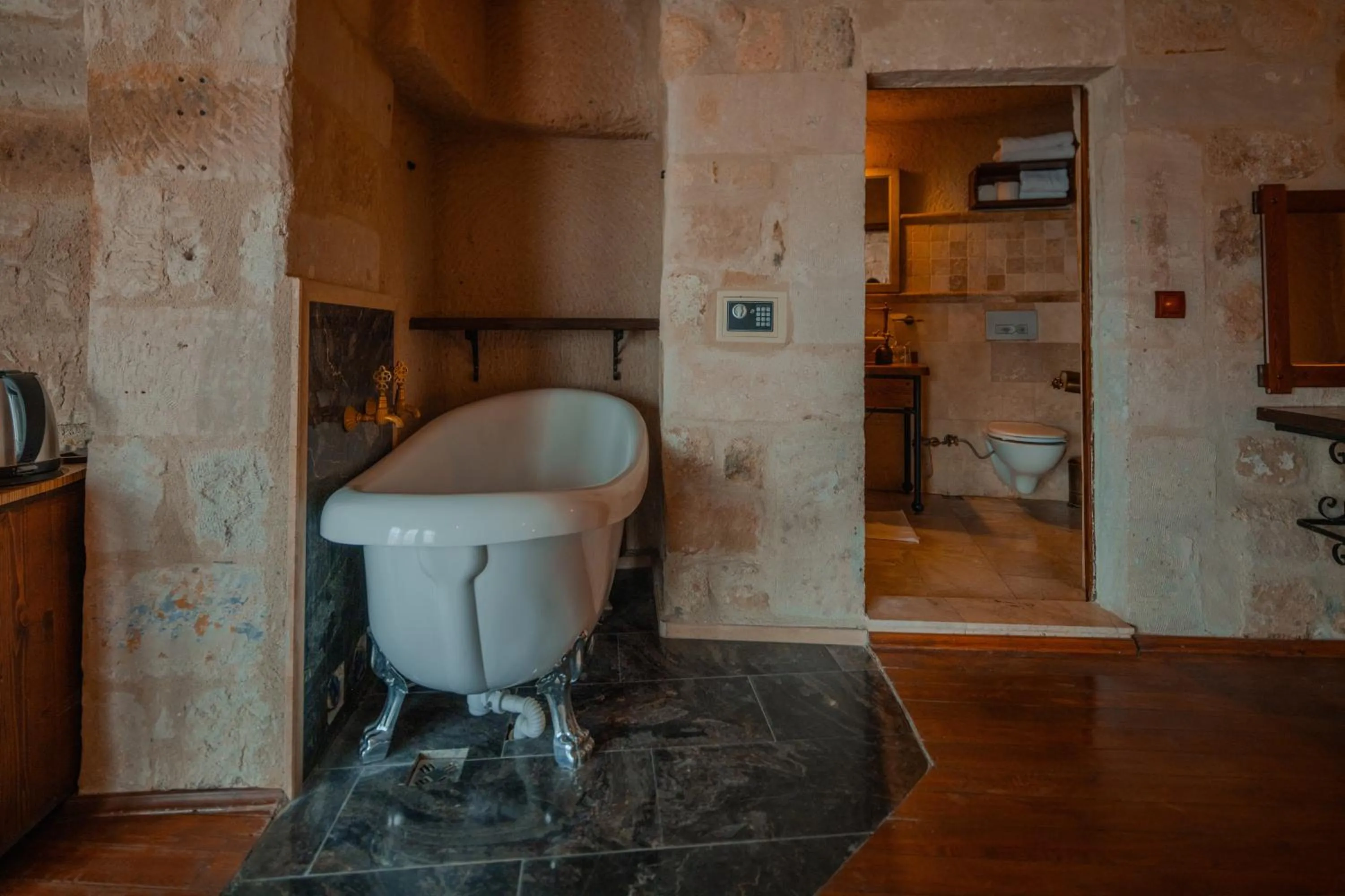Bathroom in Aydinli Cave Hotel