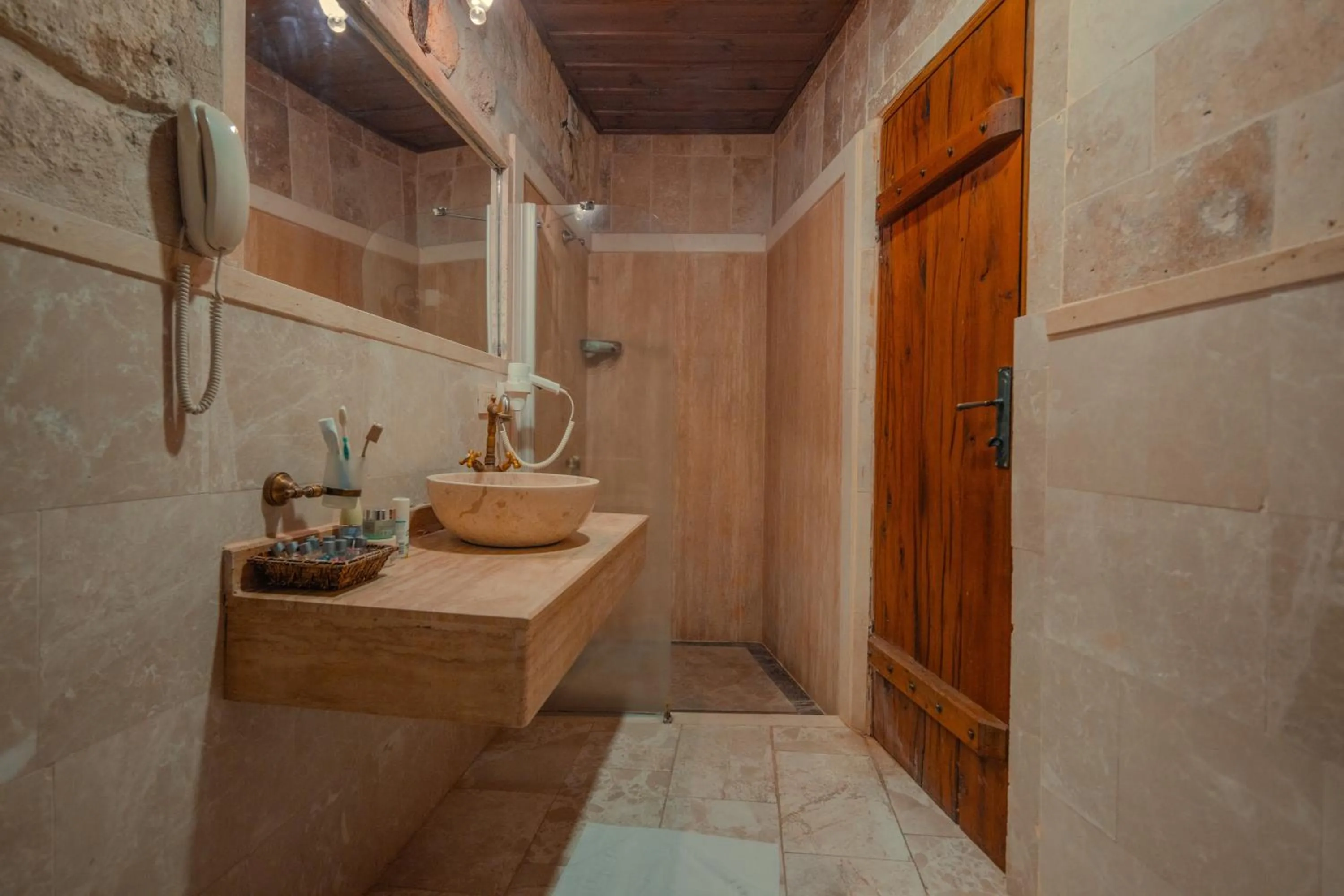 Bathroom in Aydinli Cave Hotel