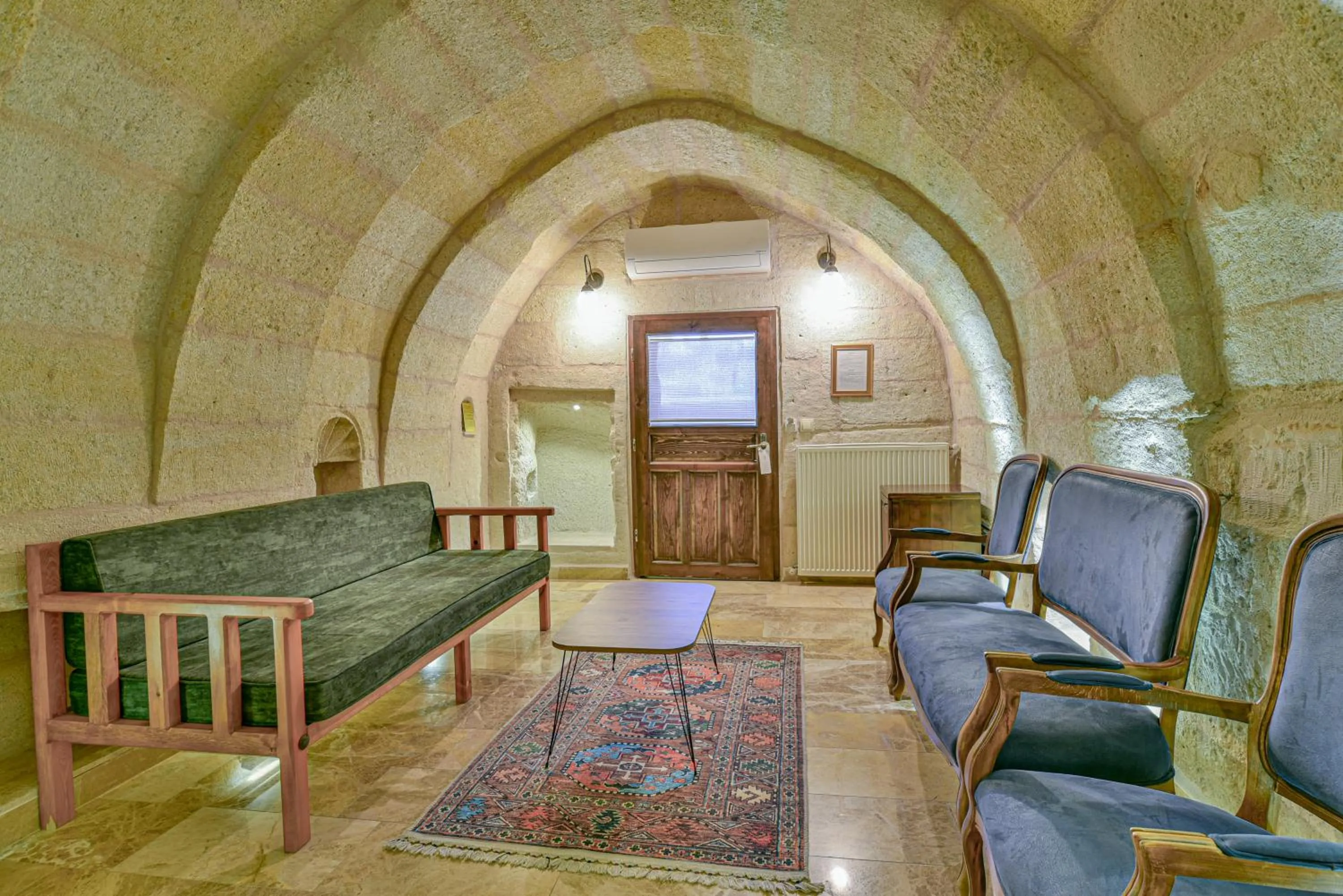 Seating area in Dervish Cave House & Restaurant