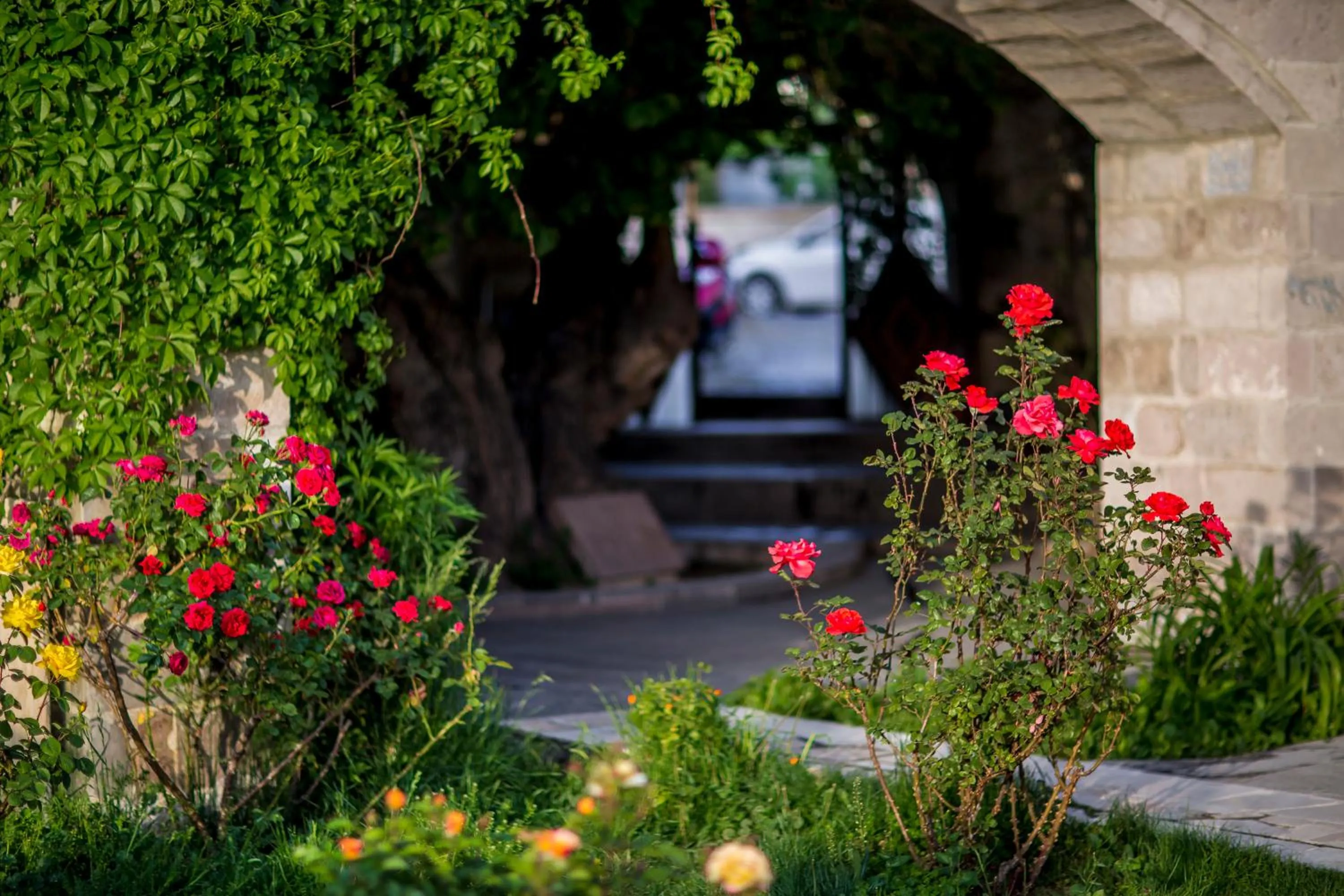 Facade/entrance in Dervish Cave House & Restaurant