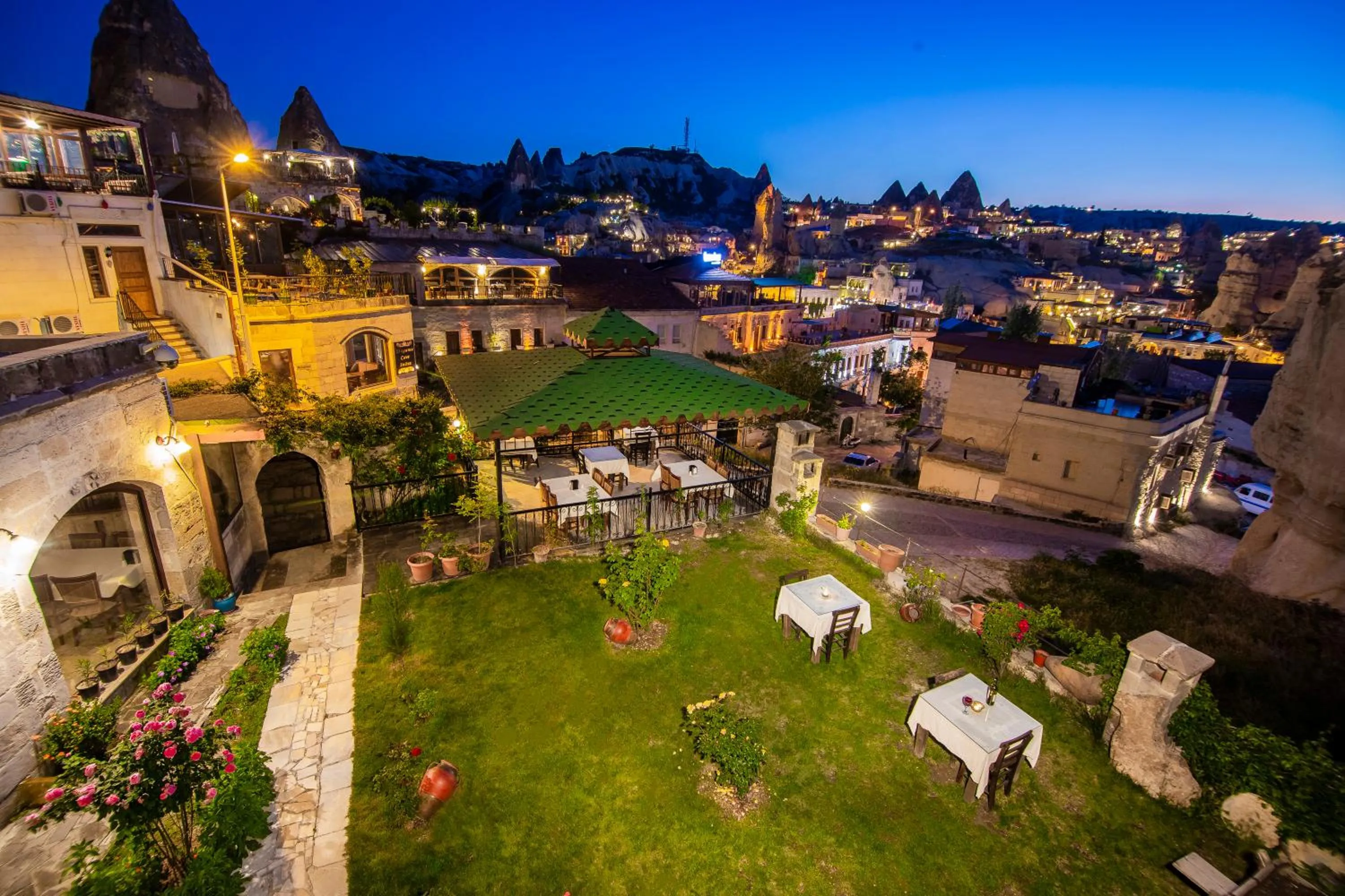 Property building in Dervish Cave House & Restaurant