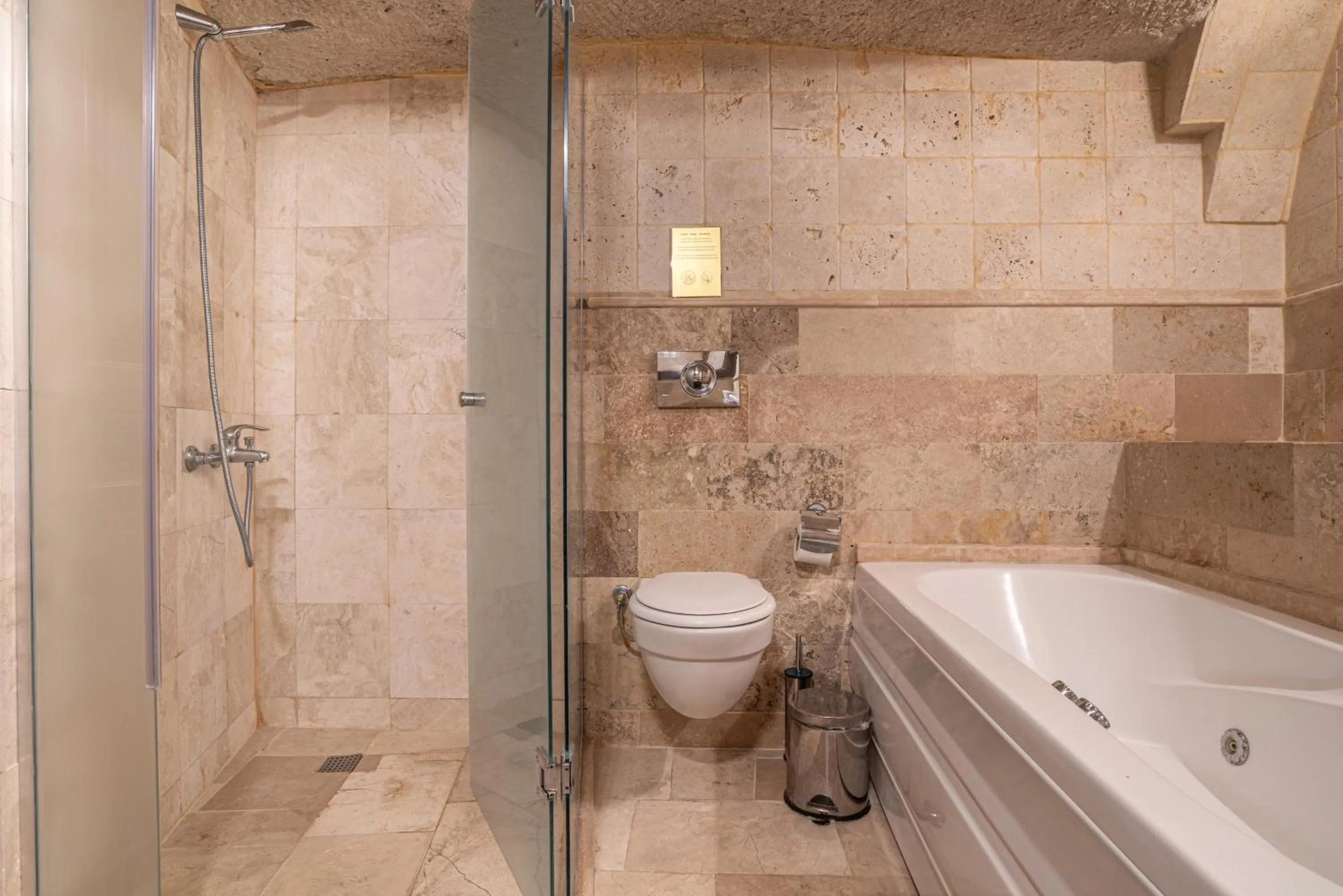 Toilet in Dervish Cave House & Restaurant