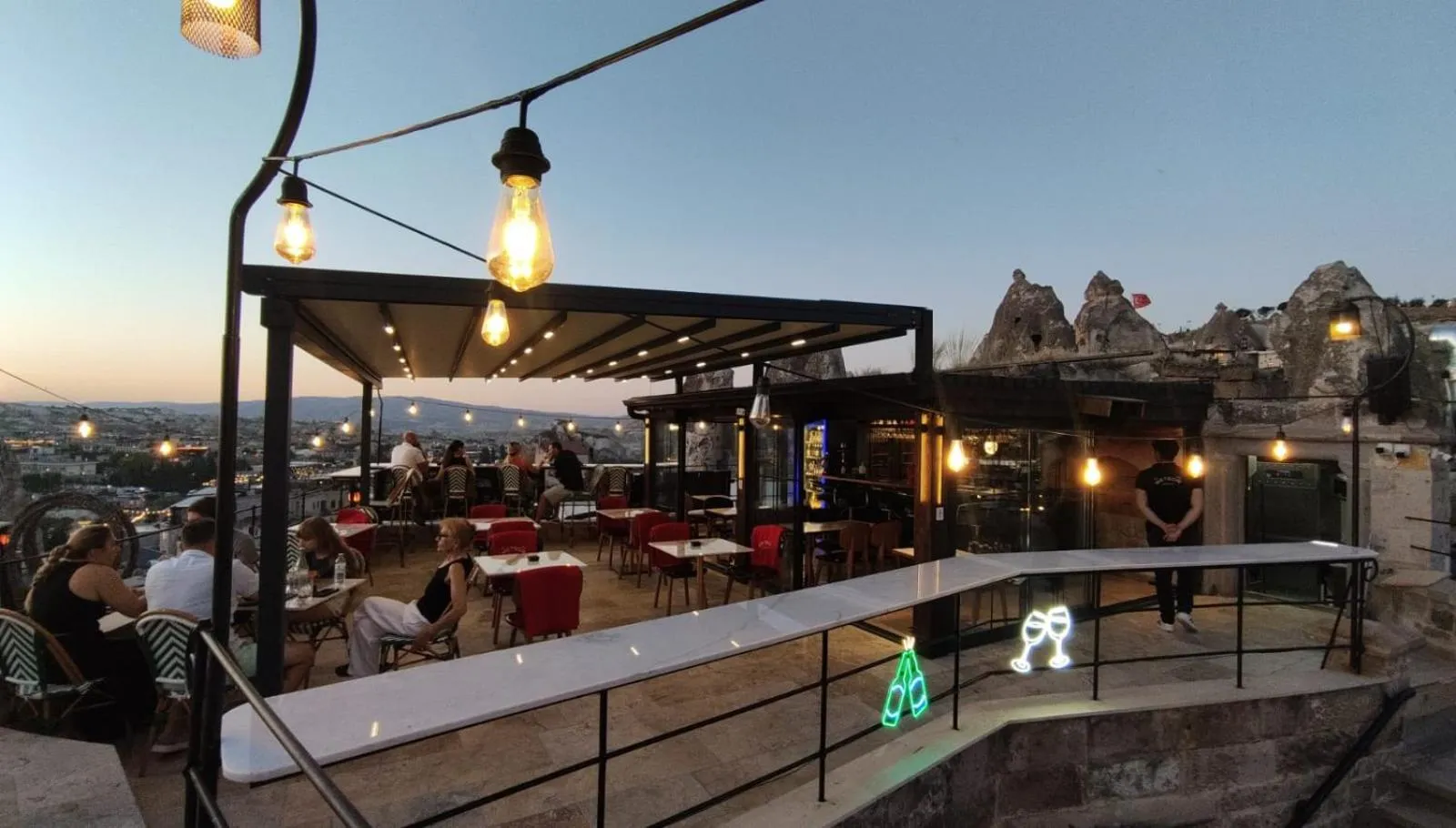 Lounge or bar in Dervish Cave House & Restaurant