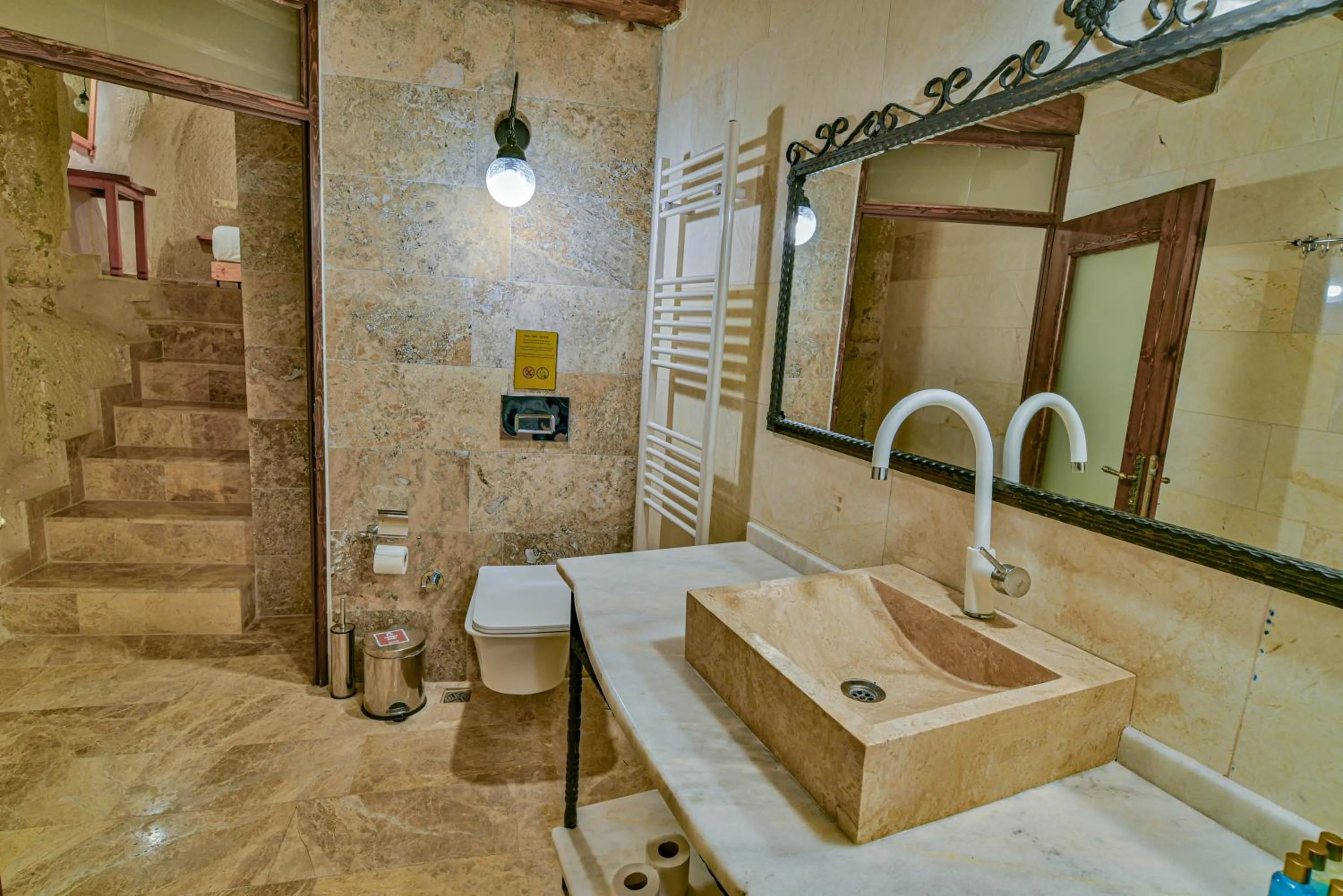 Bathroom in Dervish Cave House & Restaurant