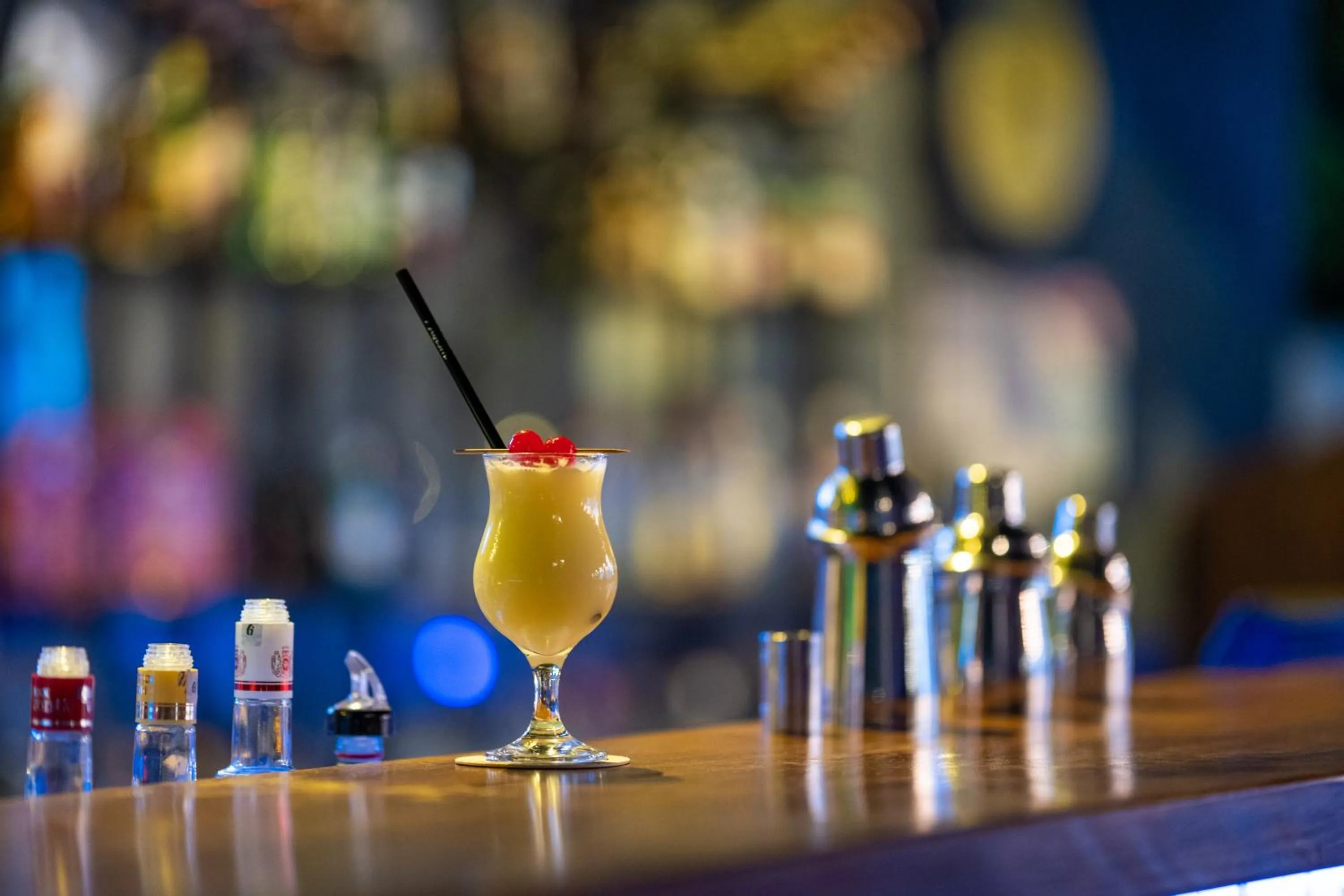 Alcoholic drinks in Majestic Hotel