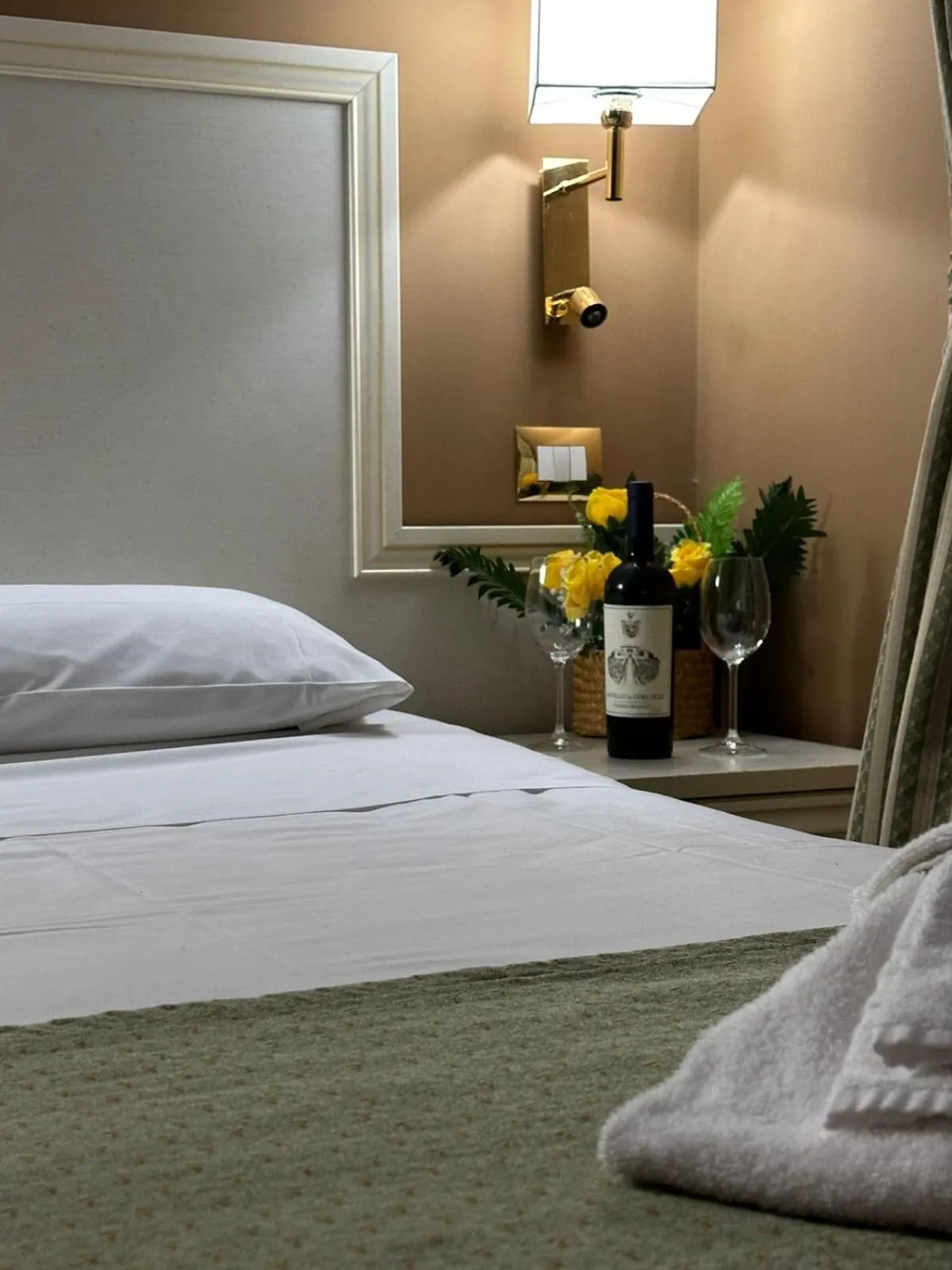 Bedroom, Bed in Cervara Park Hotel