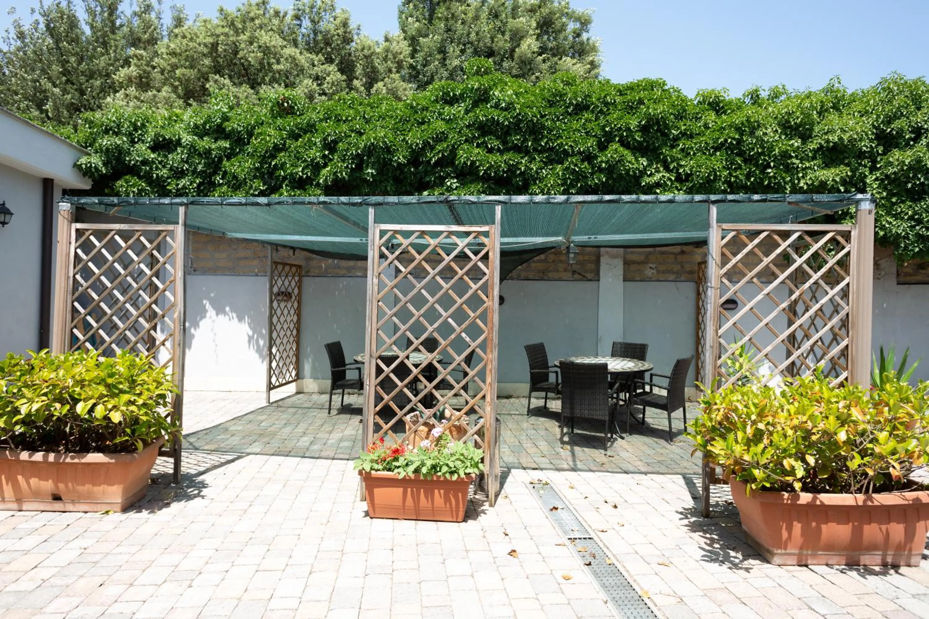 Patio in Cervara Park Hotel