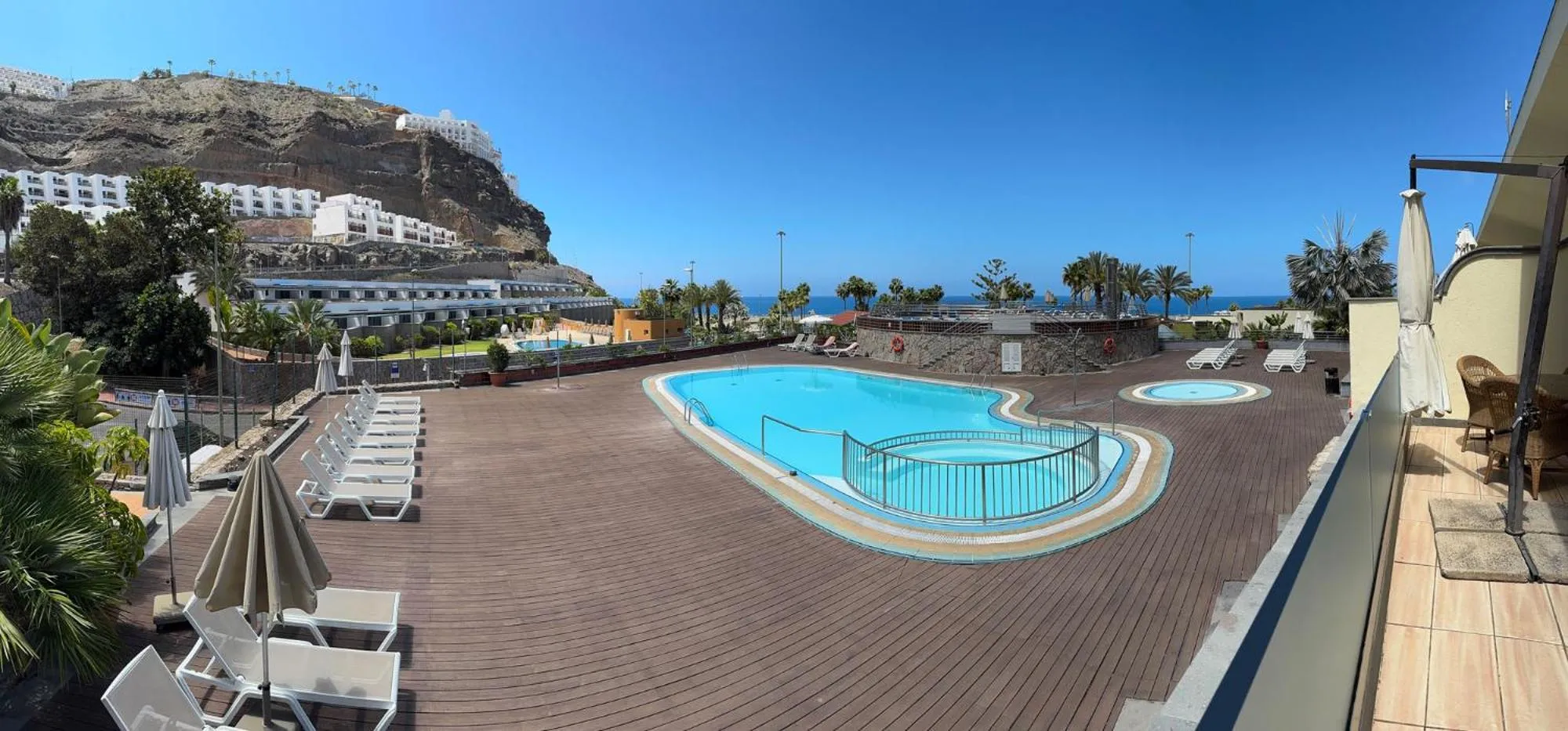 Balcony/Terrace in Holiday Club Playa Amadores