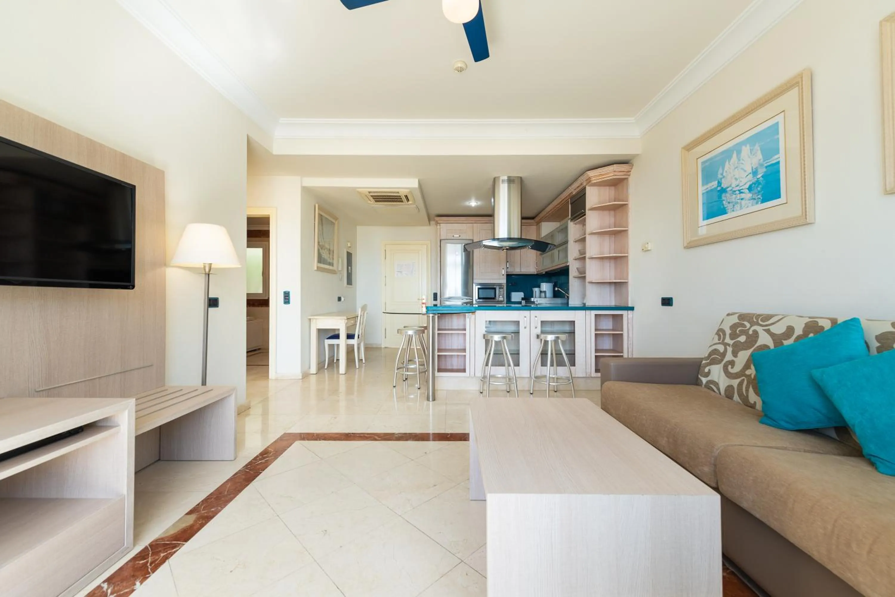 Living room in Holiday Club Playa Amadores