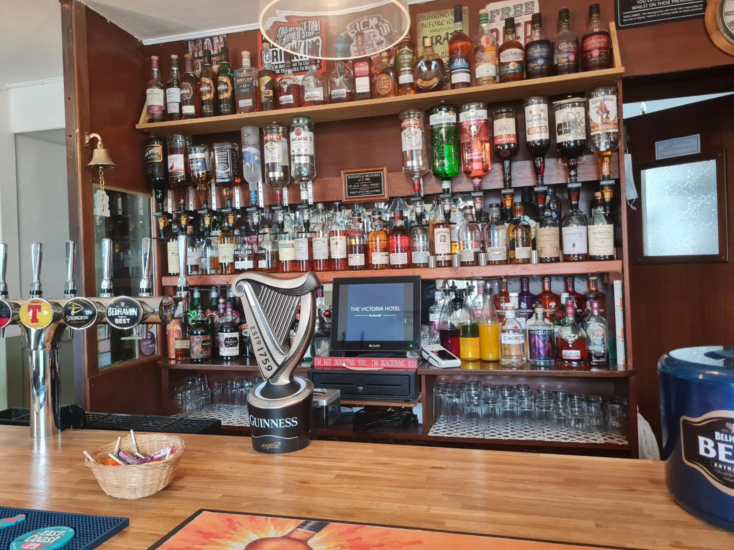 Lounge or bar in Victoria Hotel