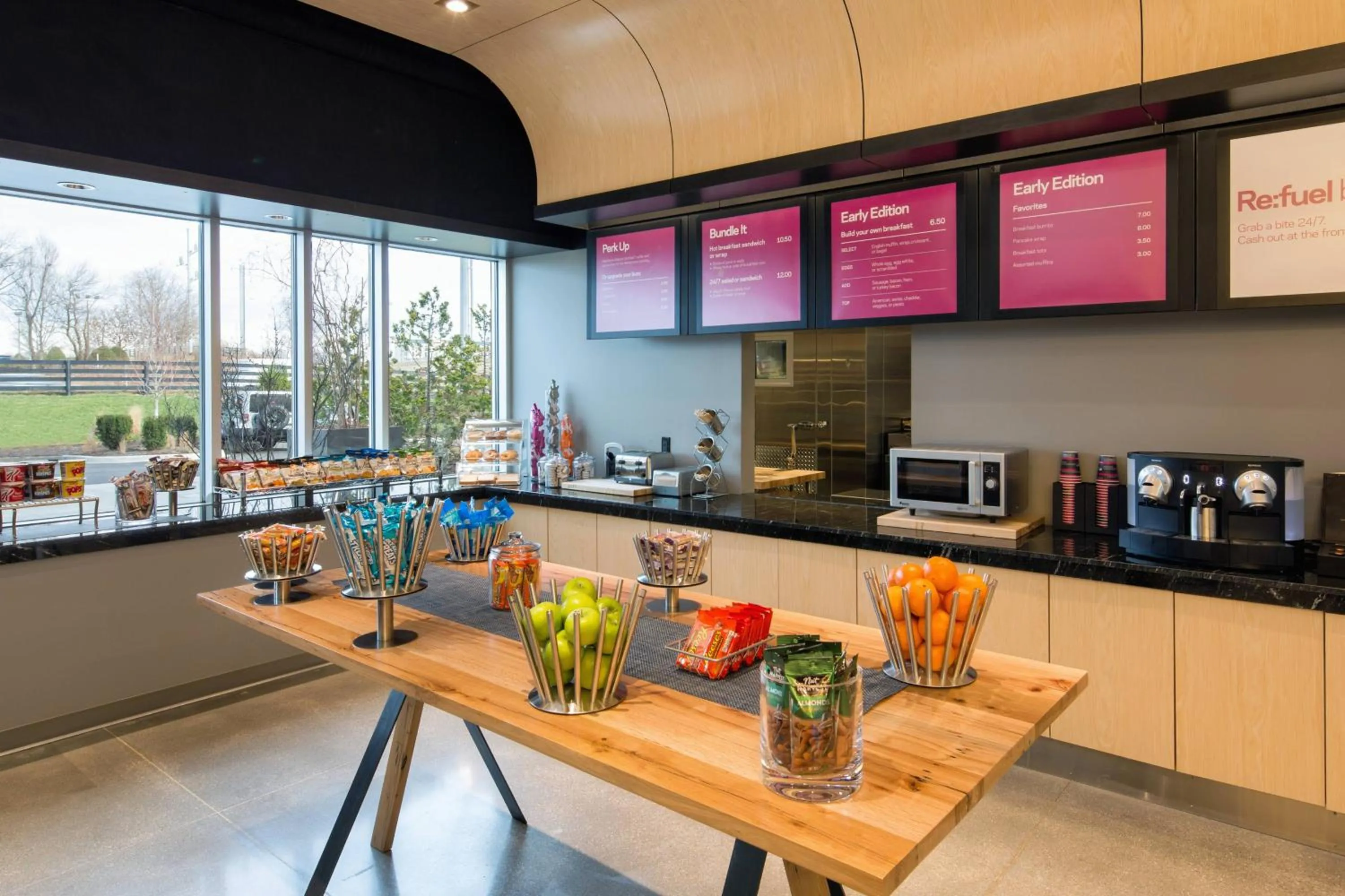 Restaurant/places to eat in Aloft Louisville East