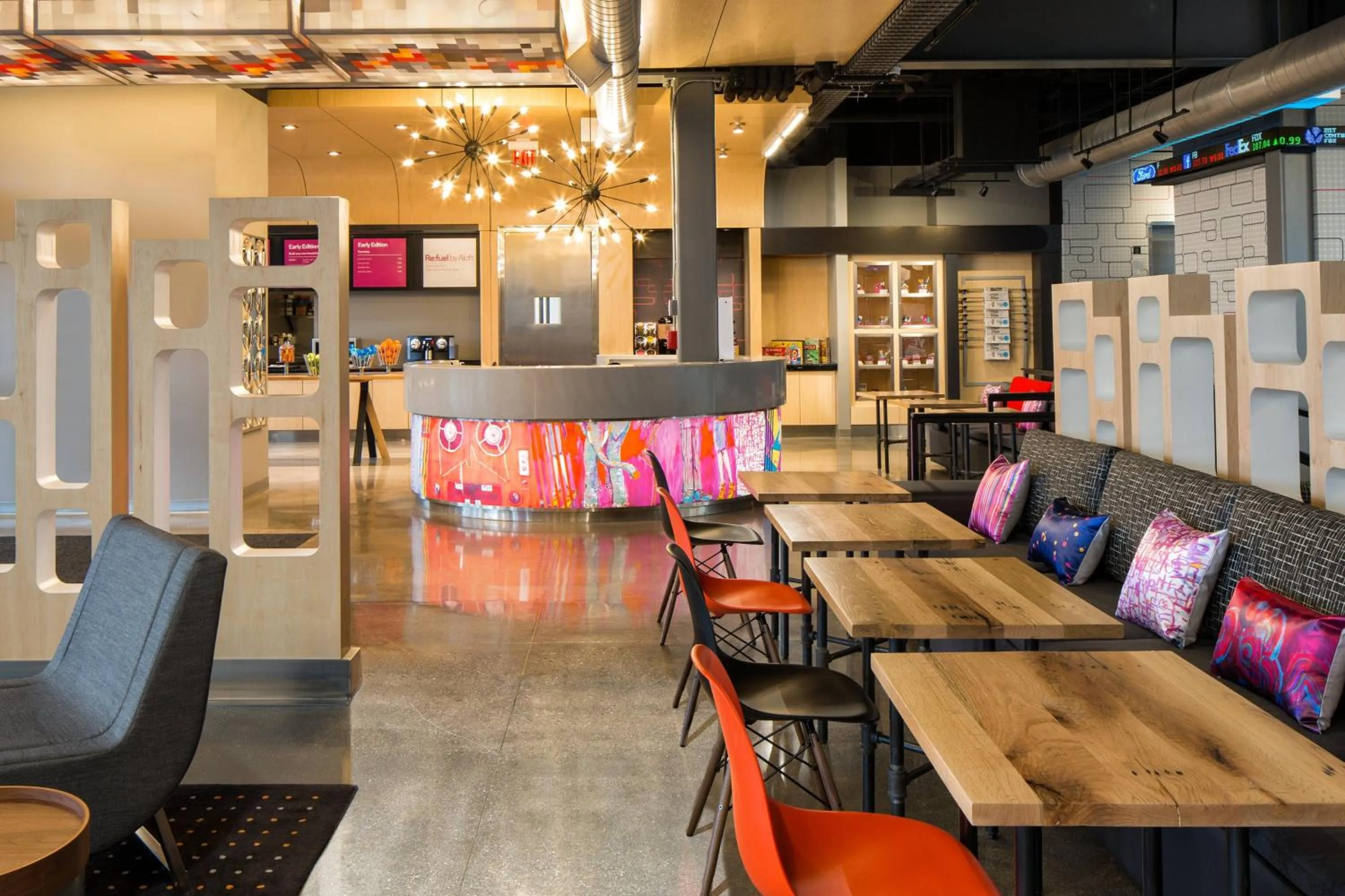 Restaurant/places to eat in Aloft Louisville East