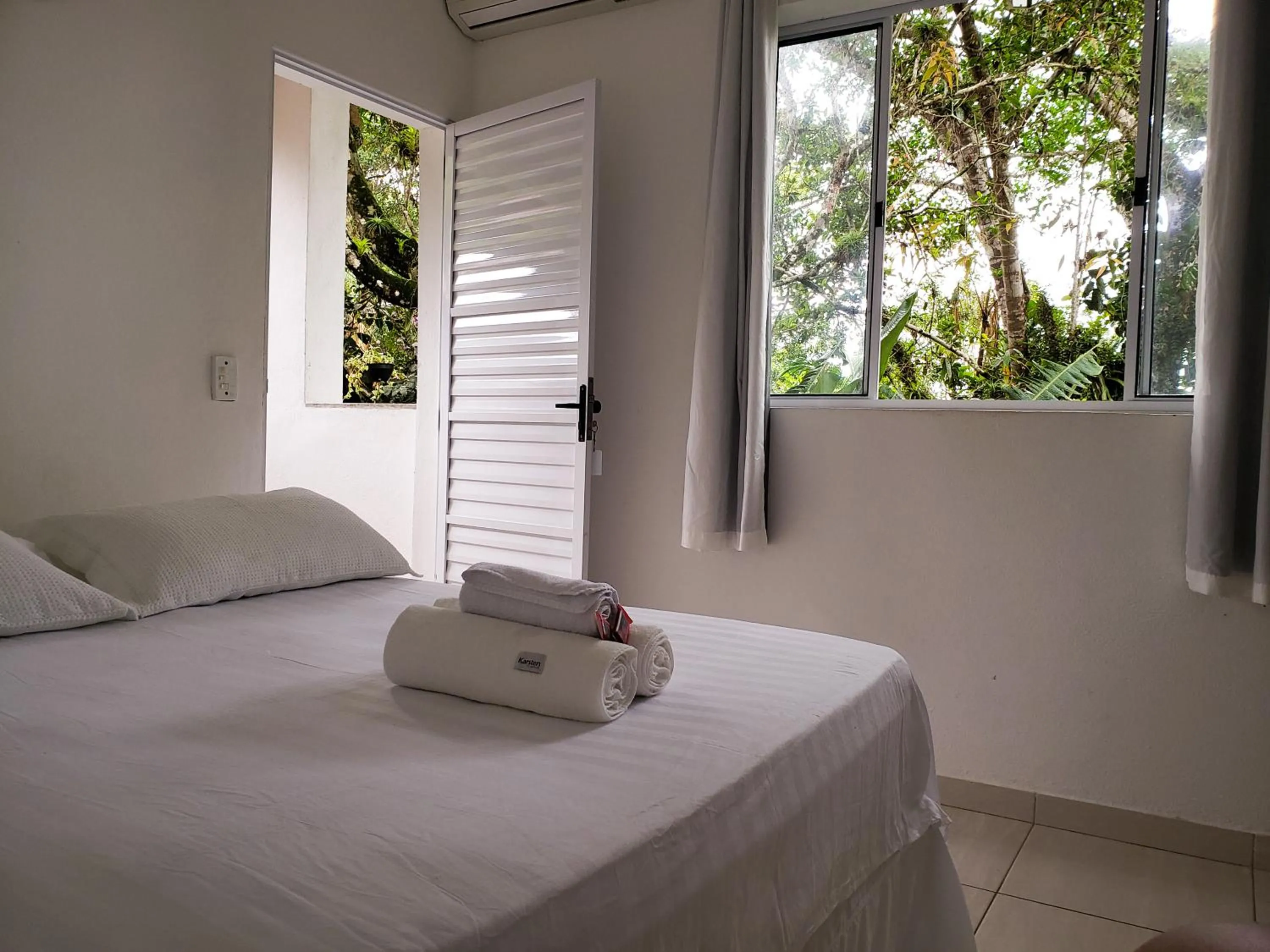 Bed in Pousada Portal das Estrelas
