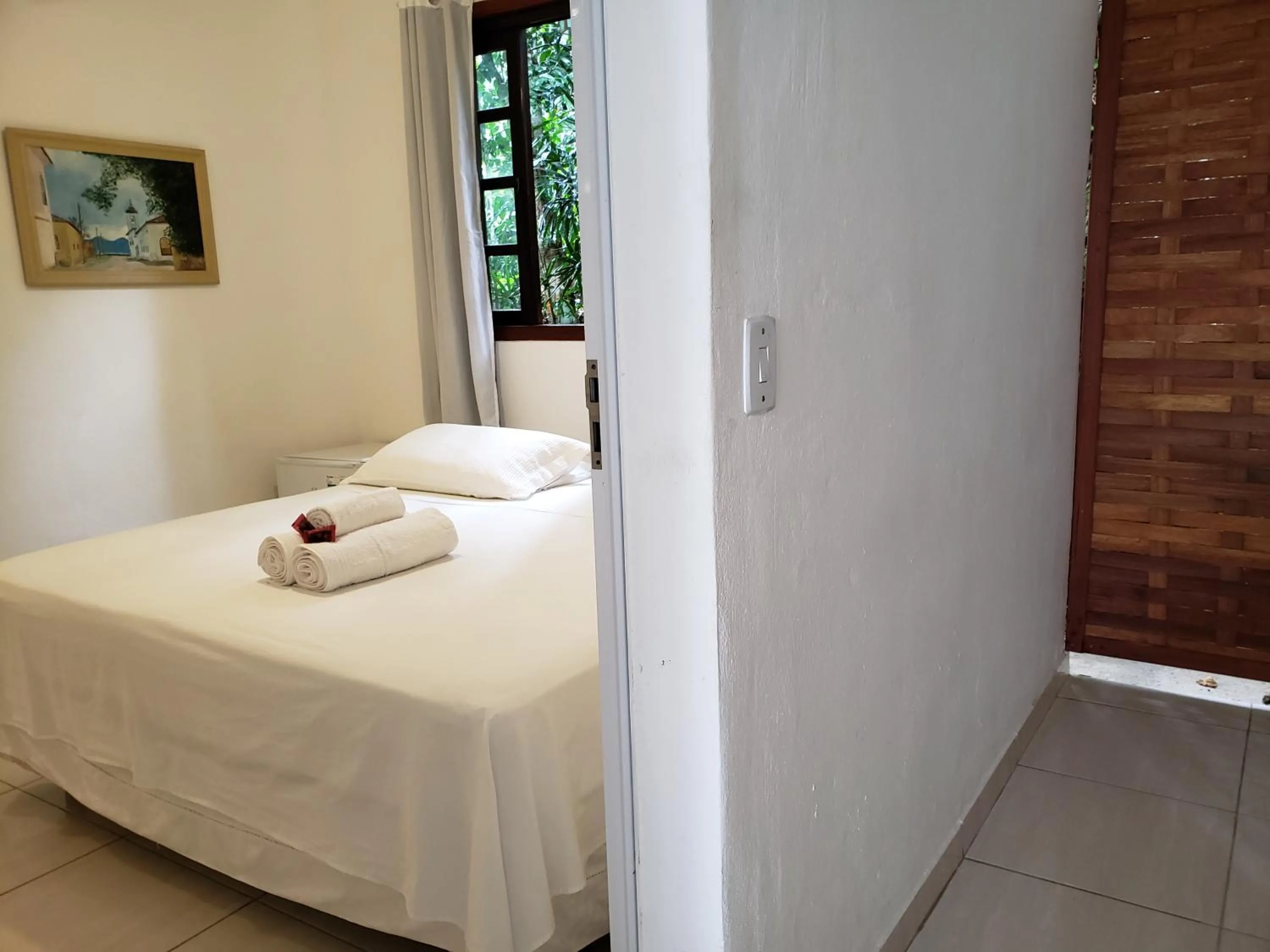 Bed in Pousada Portal das Estrelas