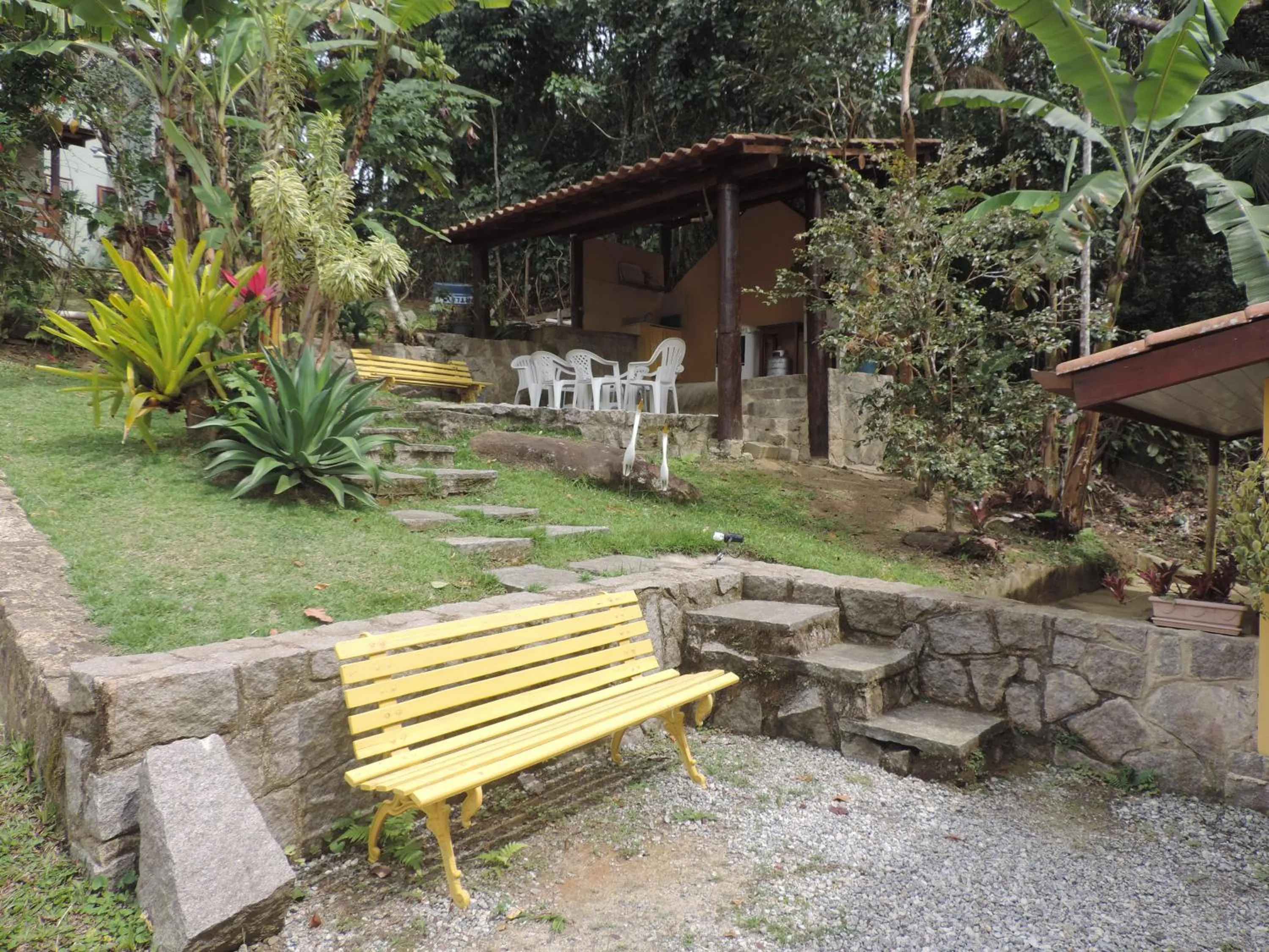 Patio in Pousada Portal das Estrelas