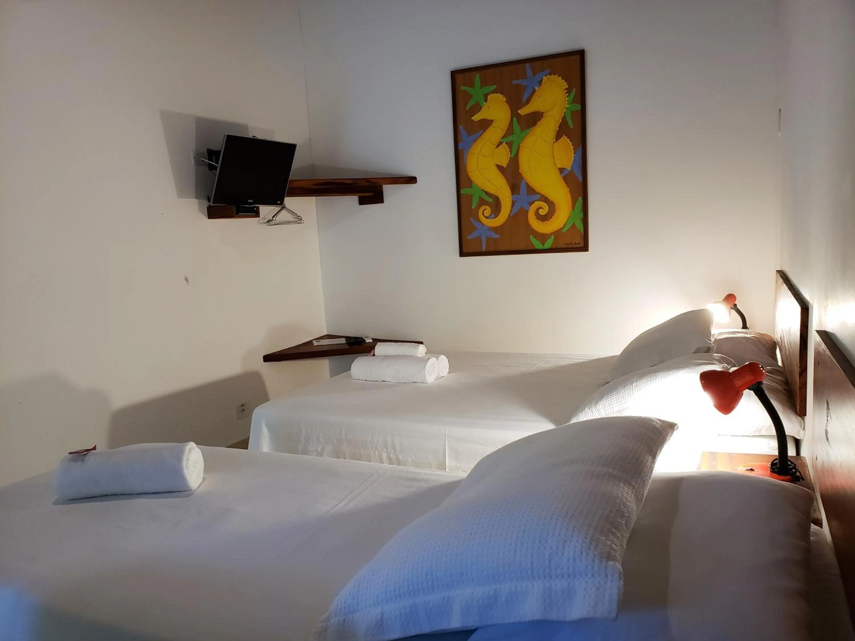 Bed in Pousada Portal das Estrelas