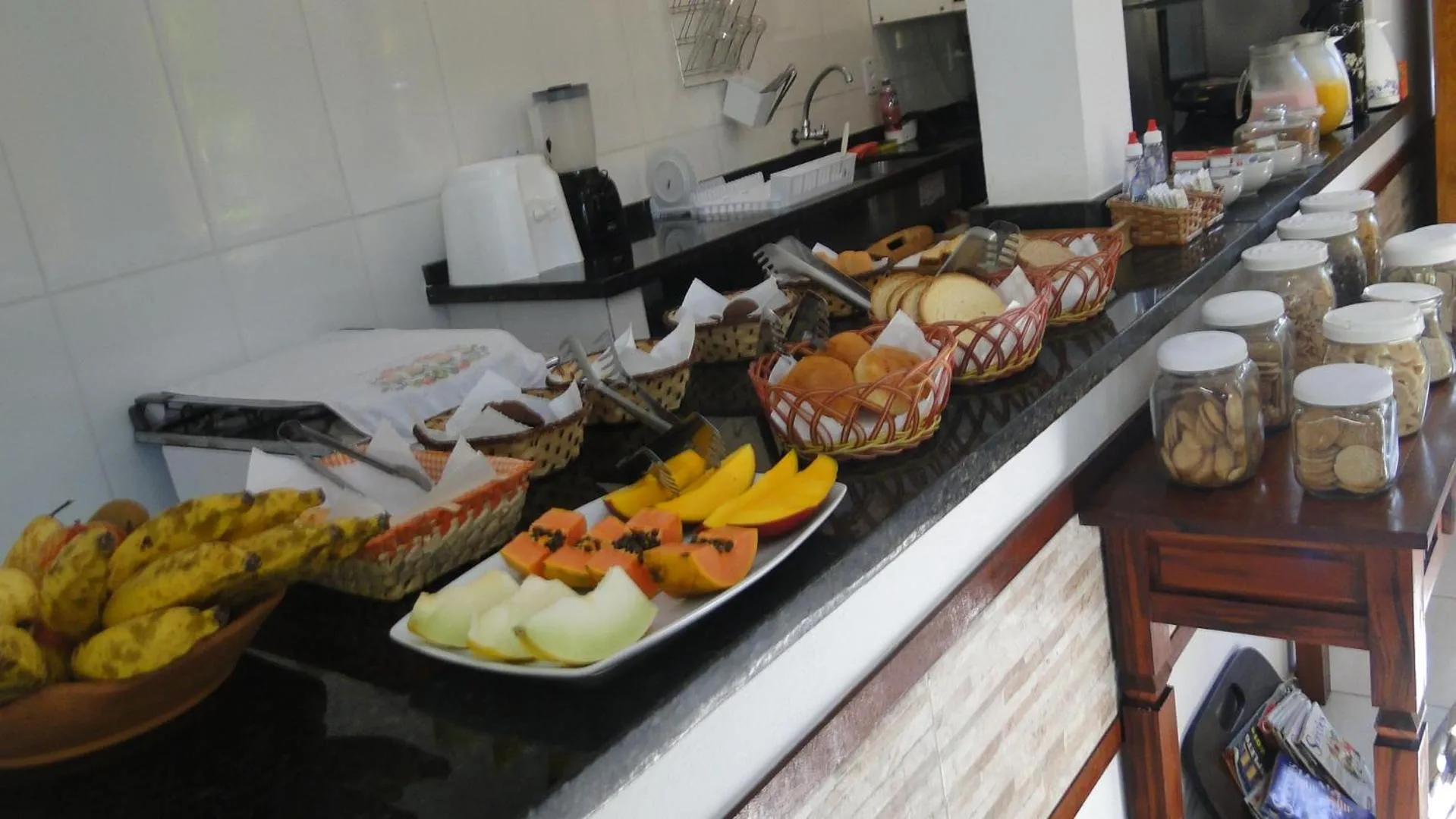Dining area in Pousada Portal das Estrelas