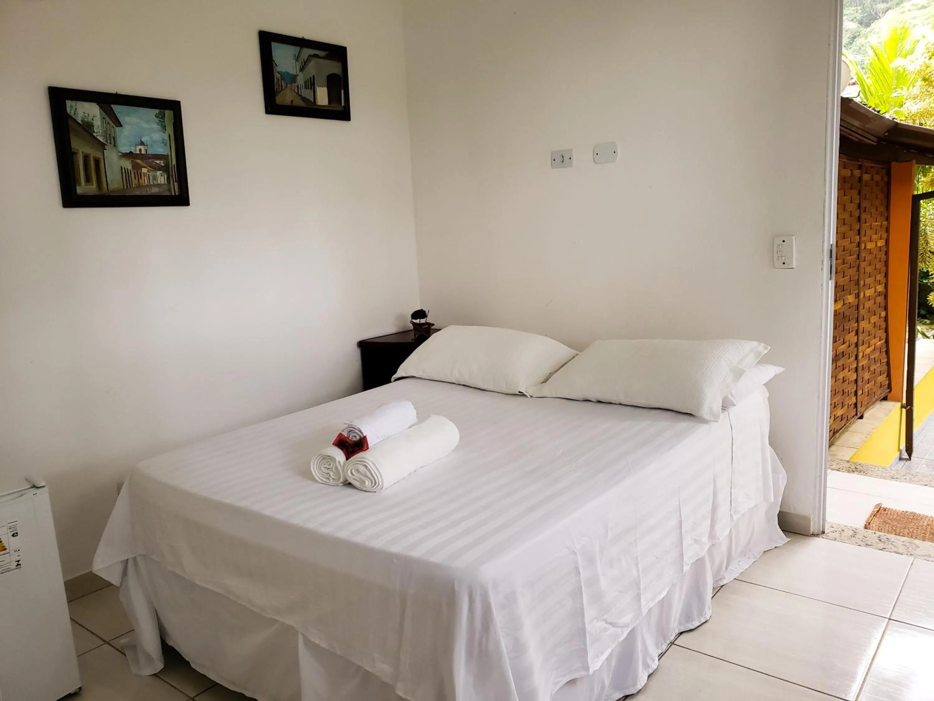 Bed in Pousada Portal das Estrelas
