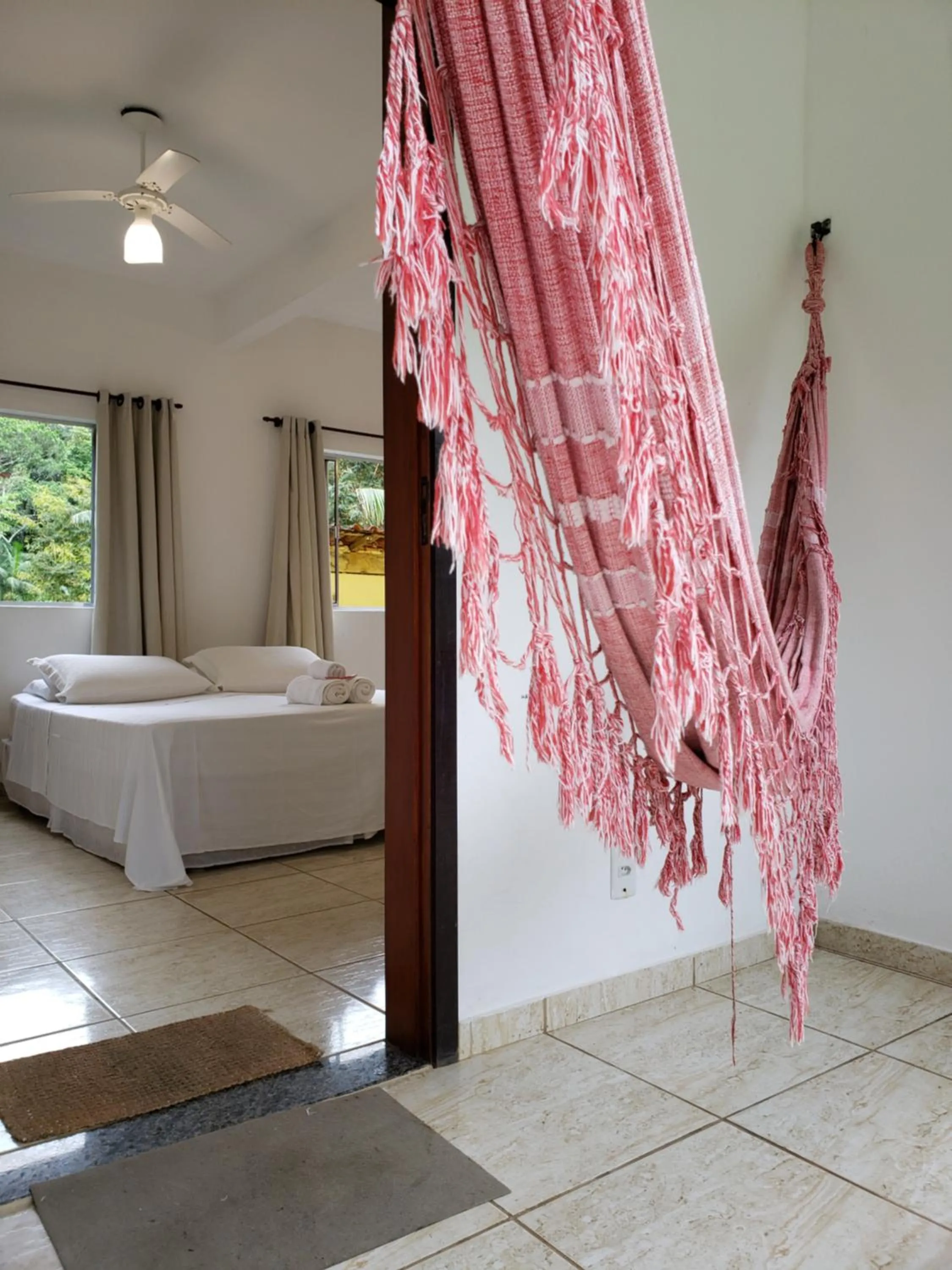 Bed in Pousada Portal das Estrelas