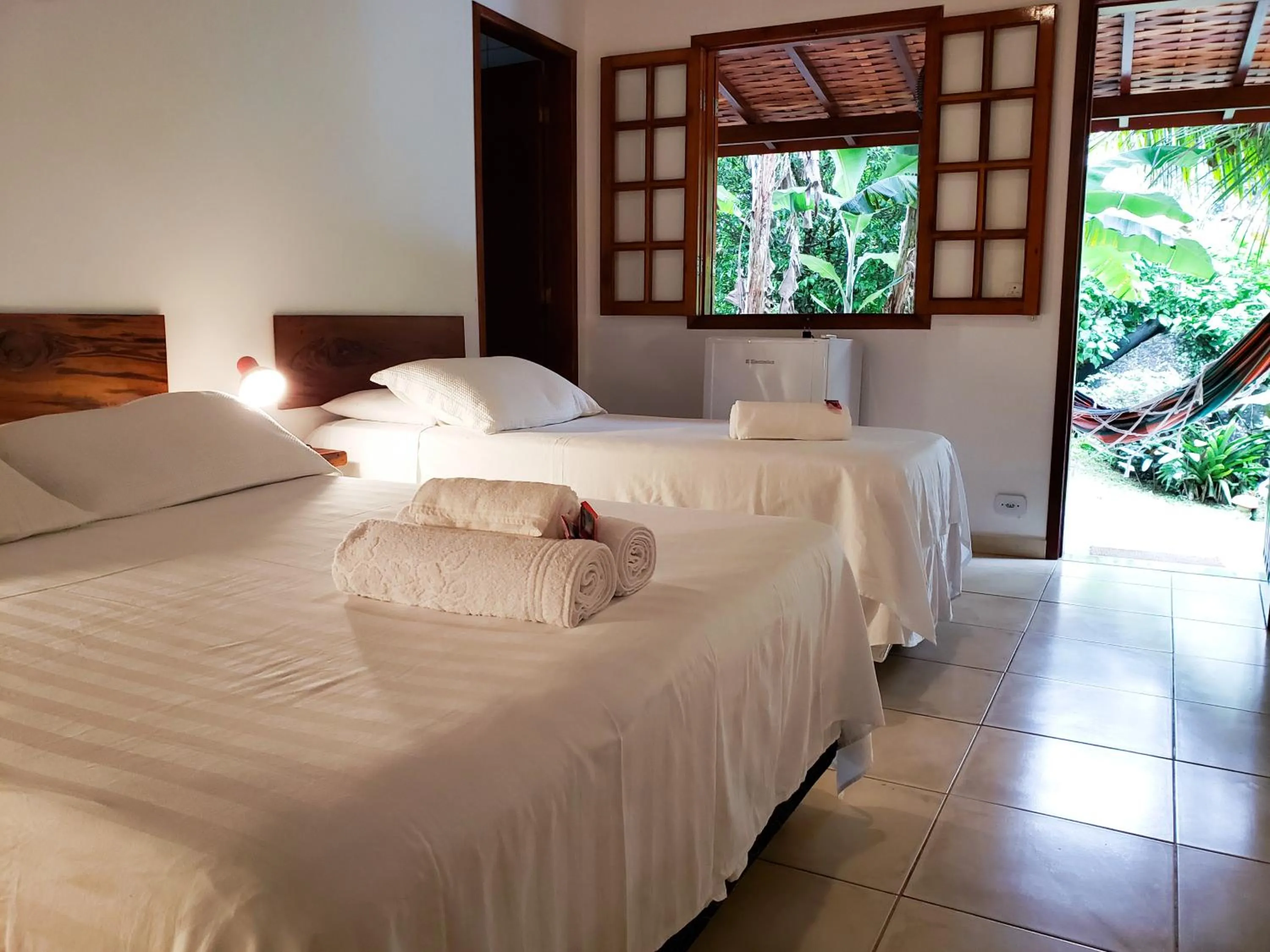 Bed in Pousada Portal das Estrelas