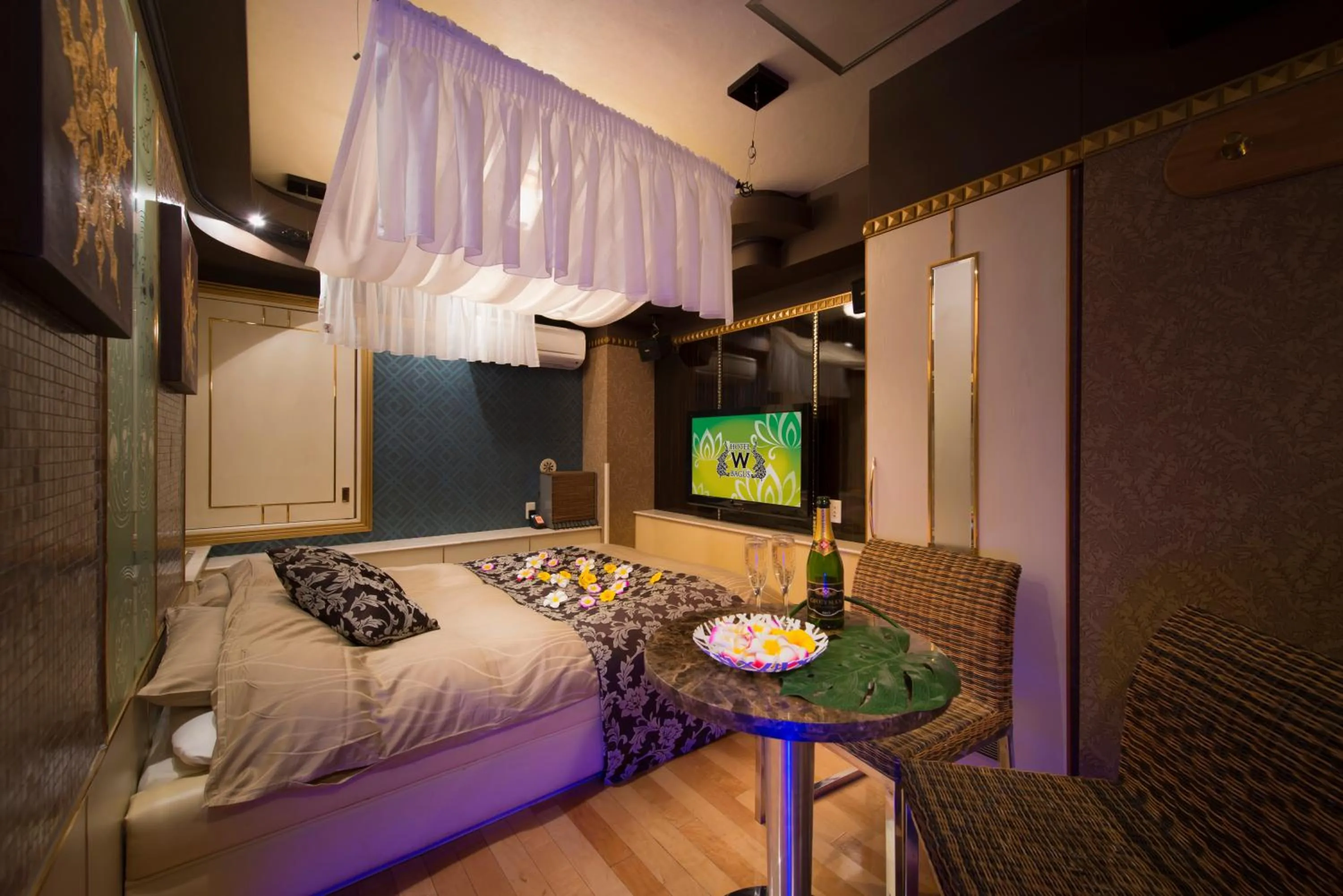 Bed in Hotel W-BAGUS -W GROUP HOTELS and RESORTS-