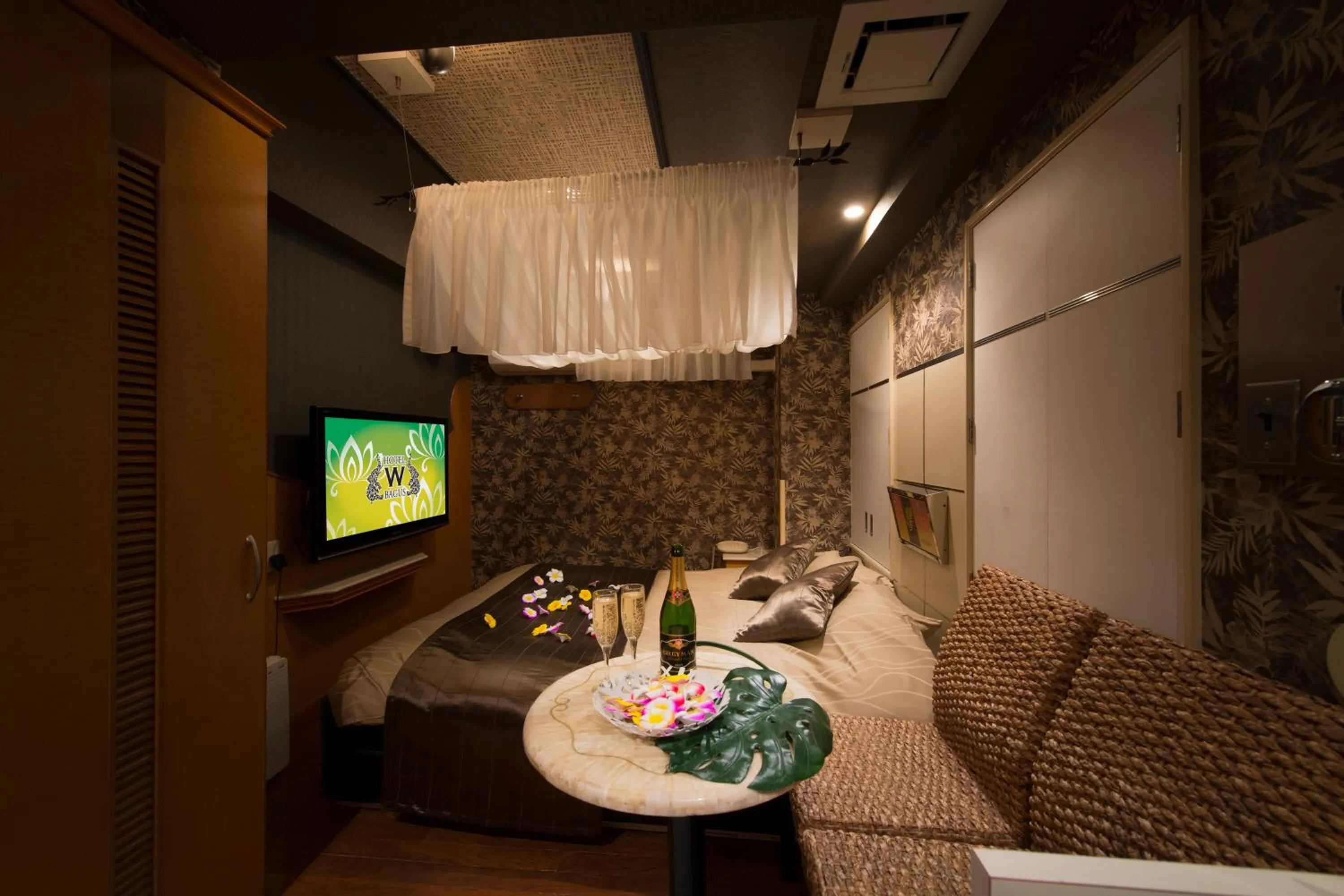 Bed in Hotel W-BAGUS -W GROUP HOTELS and RESORTS-