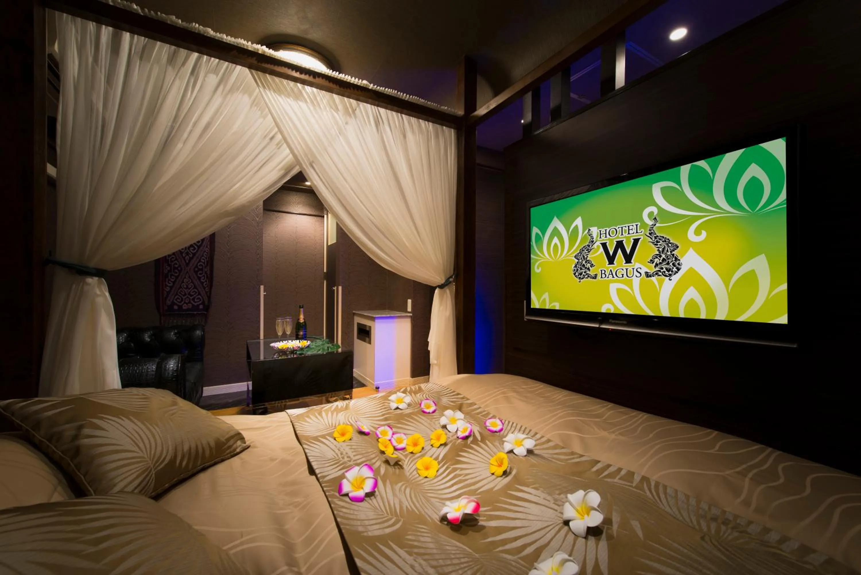 Bed in Hotel W-BAGUS -W GROUP HOTELS and RESORTS-