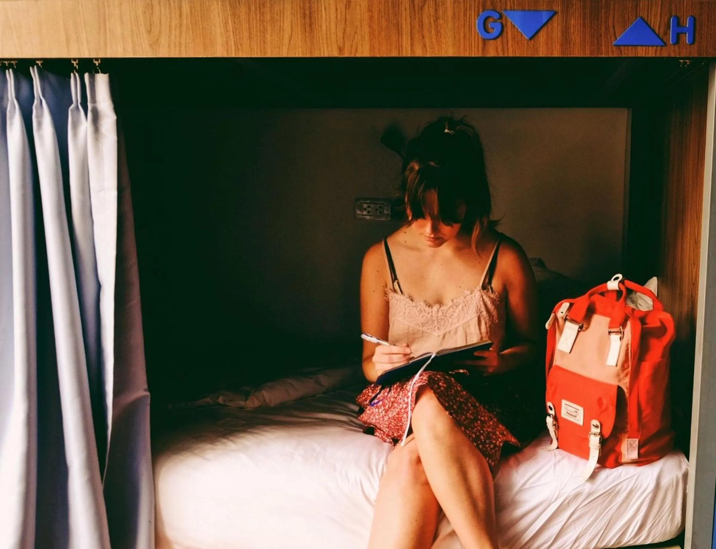 Decorative detail in Nexy Hostel