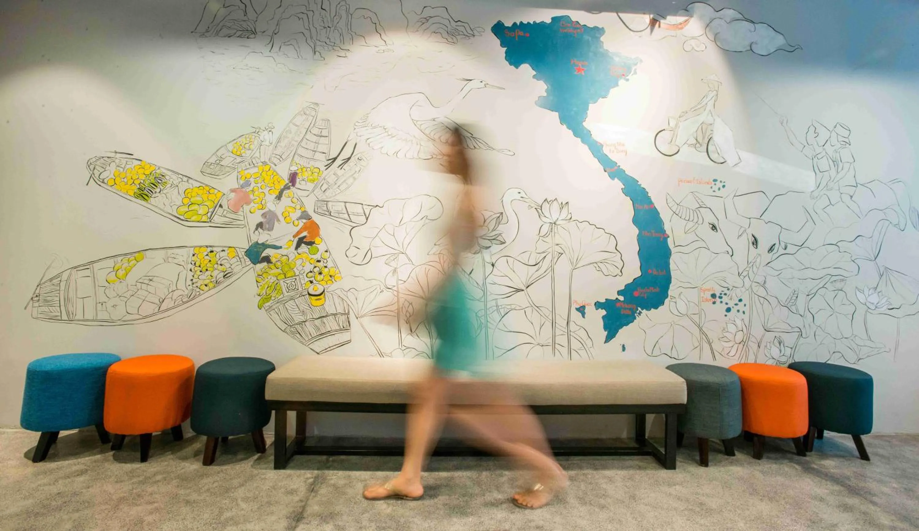 Lobby or reception in Nexy Hostel