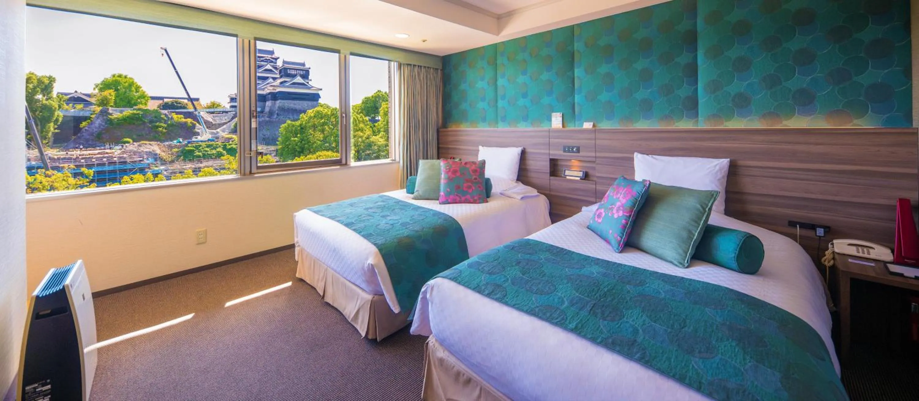 Bed in KKR Hotel Kumamoto