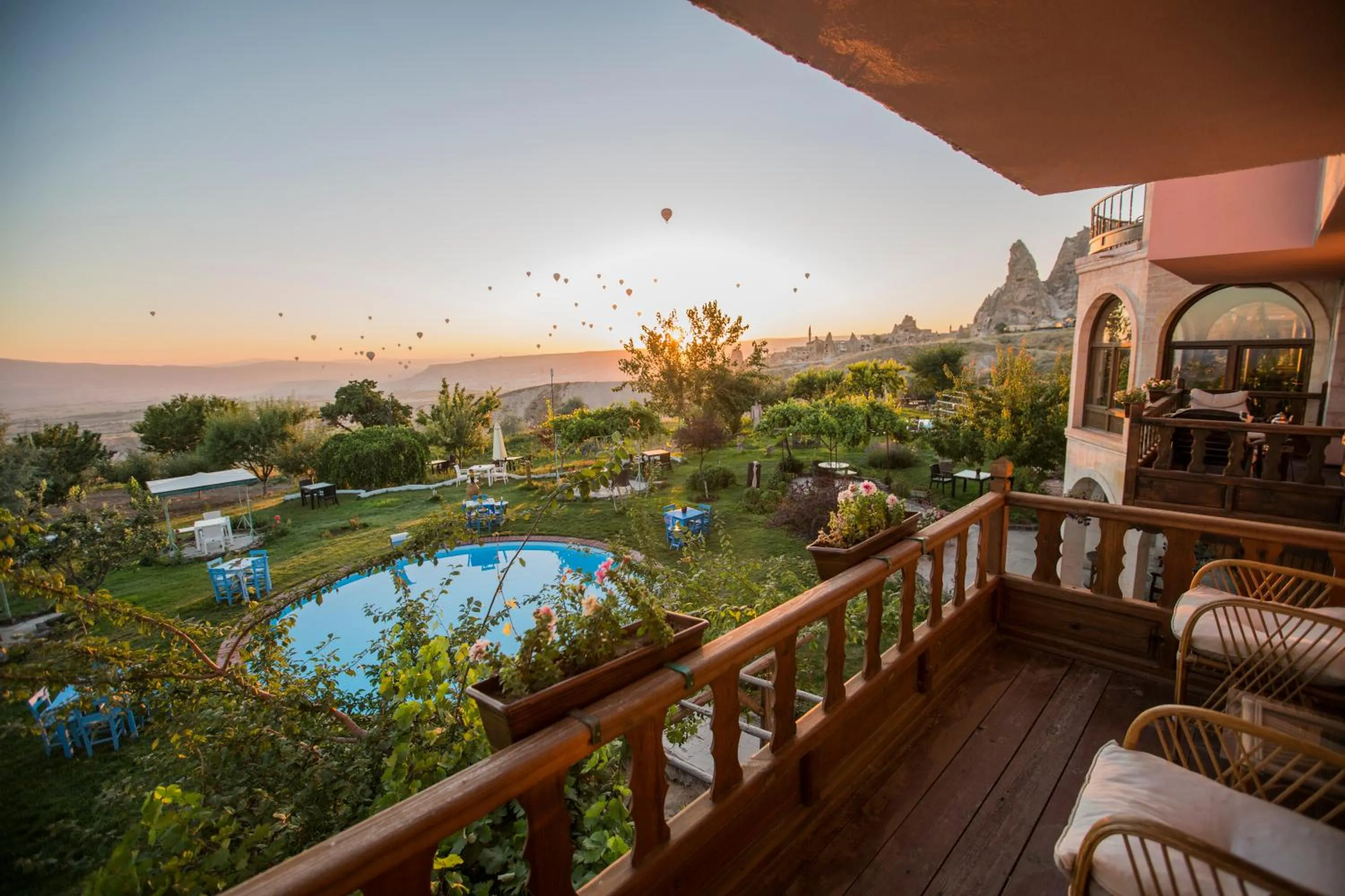 Balcony/Terrace in Karlık Evi Hotel - Special Category