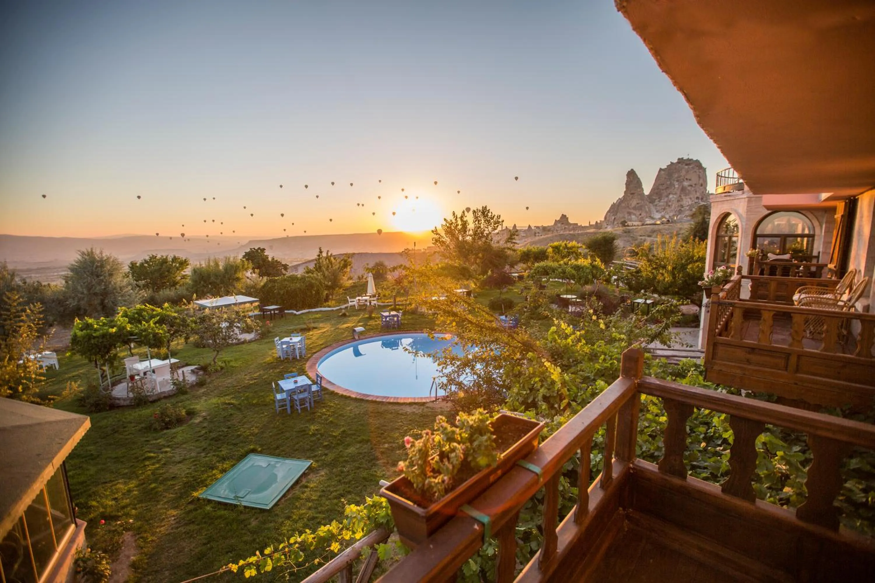 Balcony/Terrace in Karlık Evi Hotel - Special Category