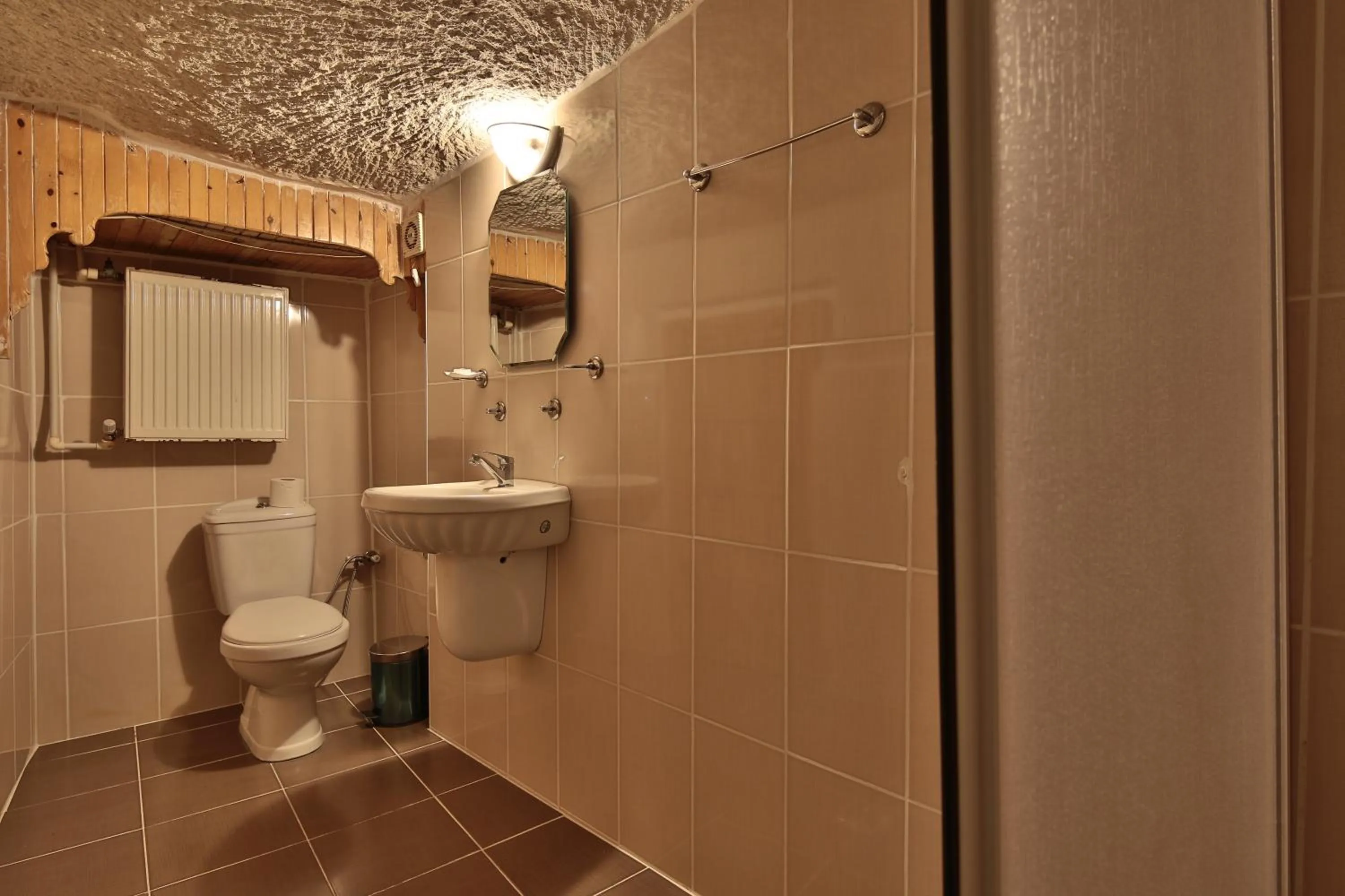 Bathroom in Melek Cave Hotel