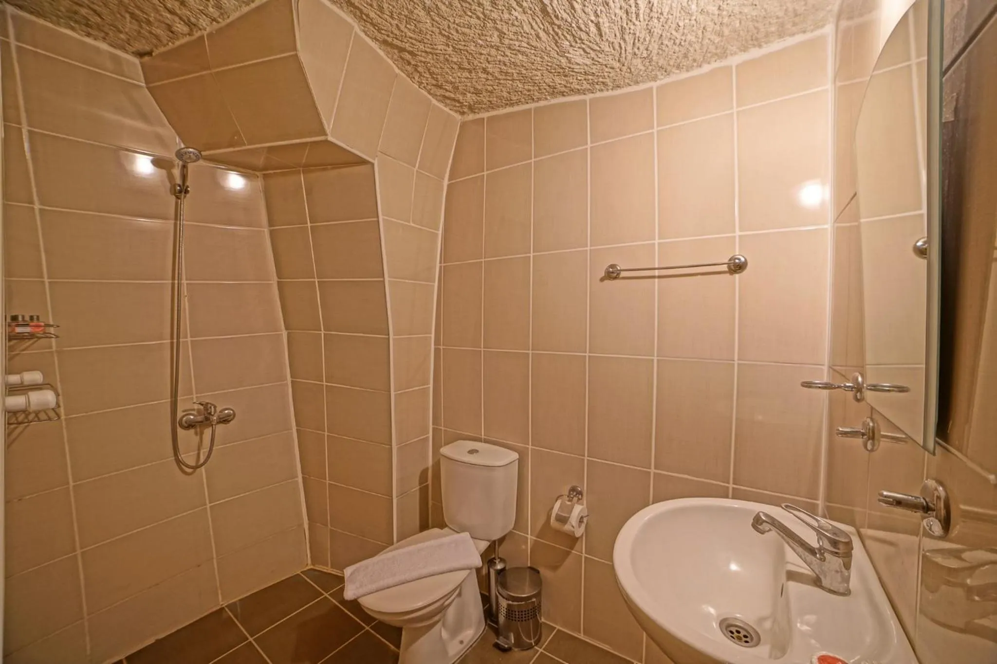 Bathroom in Melek Cave Hotel