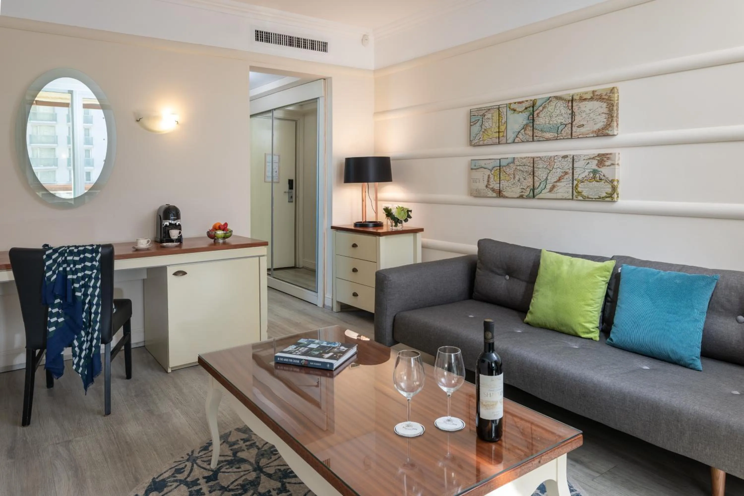 Seating area in Herods Tel Aviv By The Beach