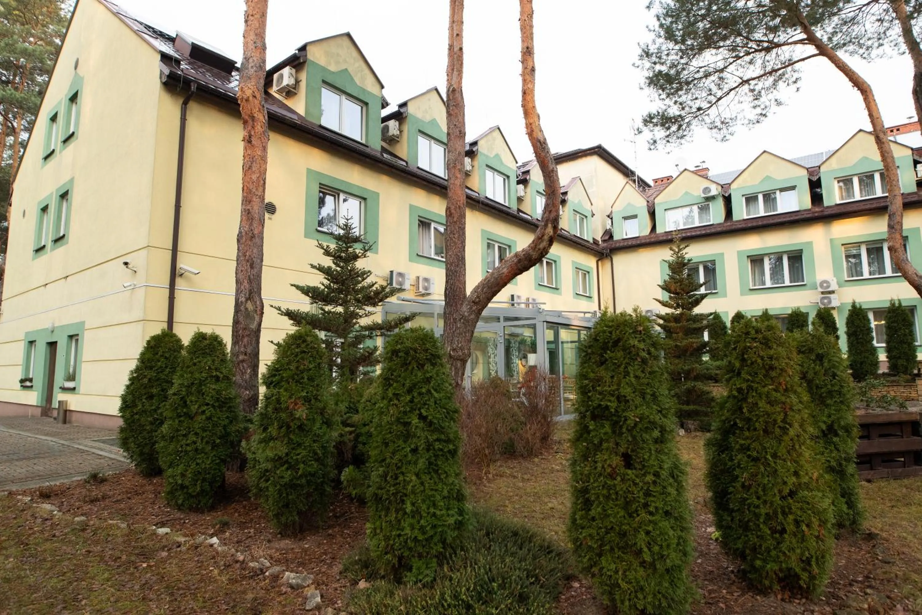 Property building in Hotel Wilga by Katowice Airport