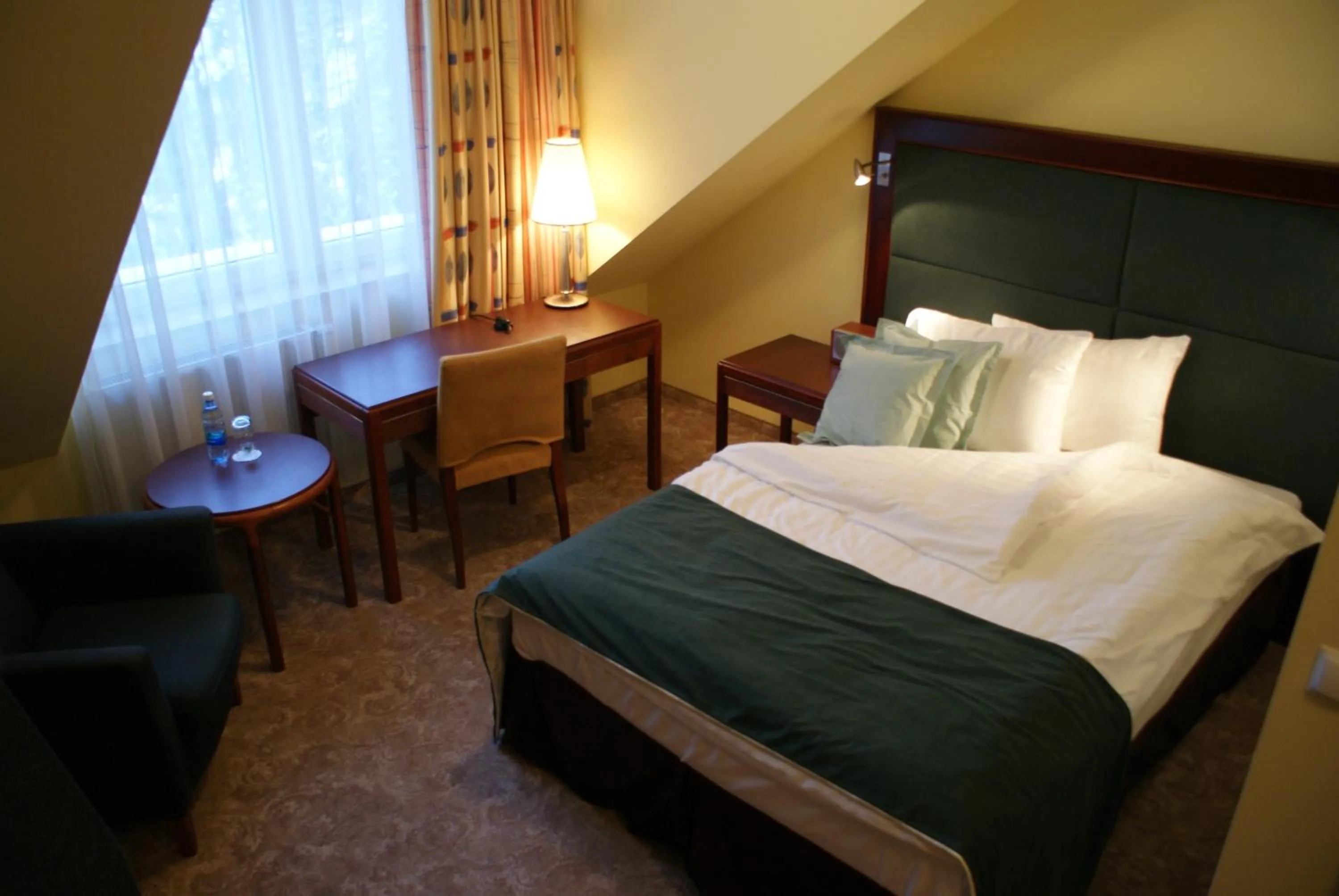 Bed in Hotel Wilga by Katowice Airport