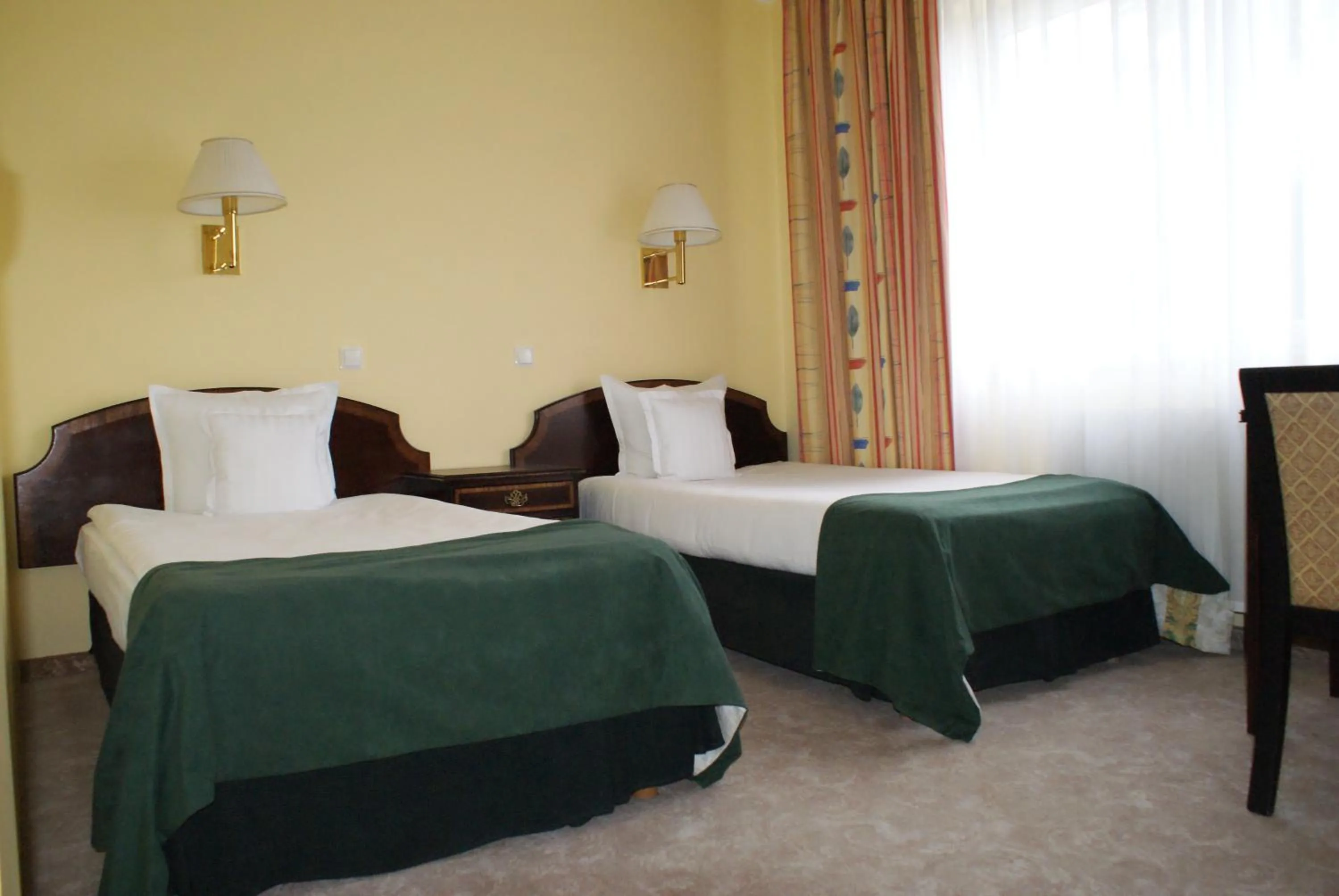Bed in Hotel Wilga by Katowice Airport