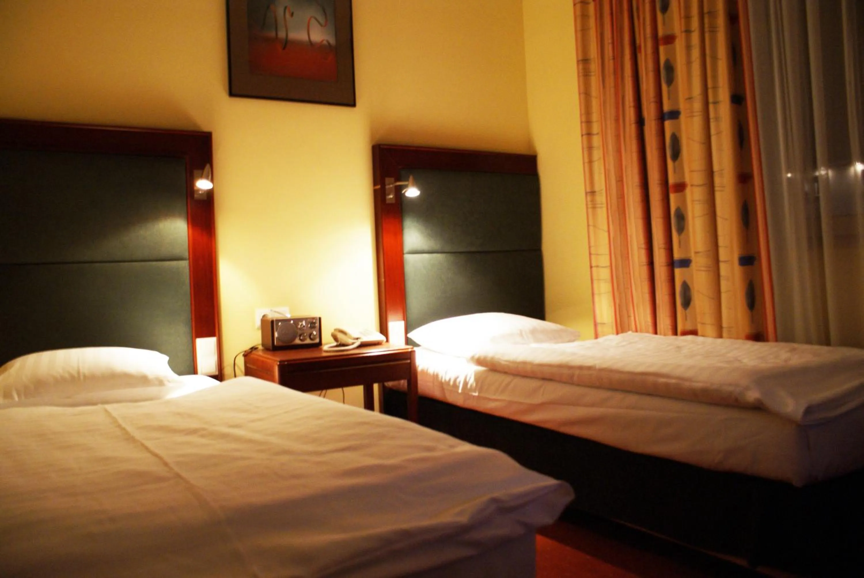 Bed in Hotel Wilga by Katowice Airport
