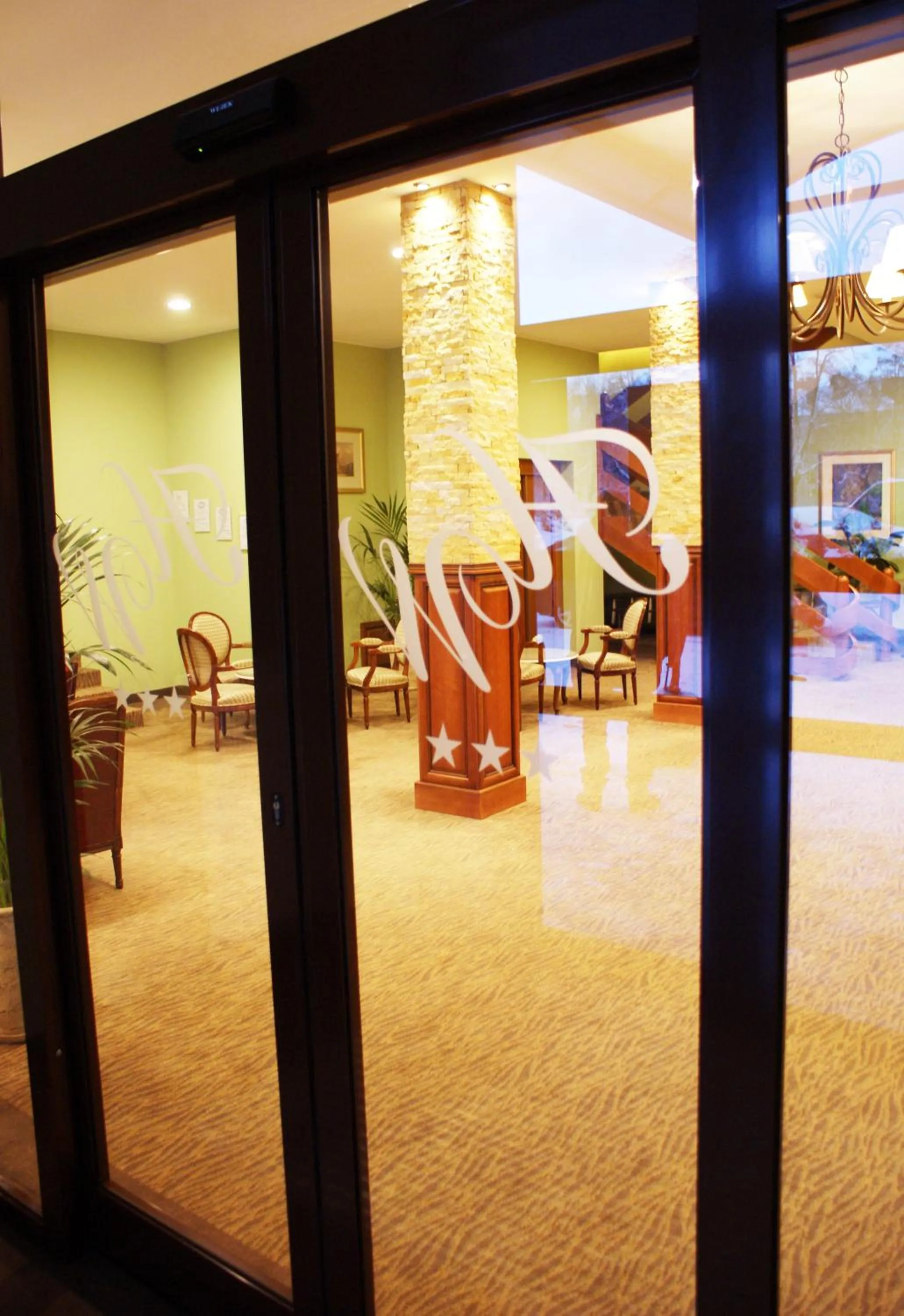 Decorative detail in Hotel Wilga by Katowice Airport