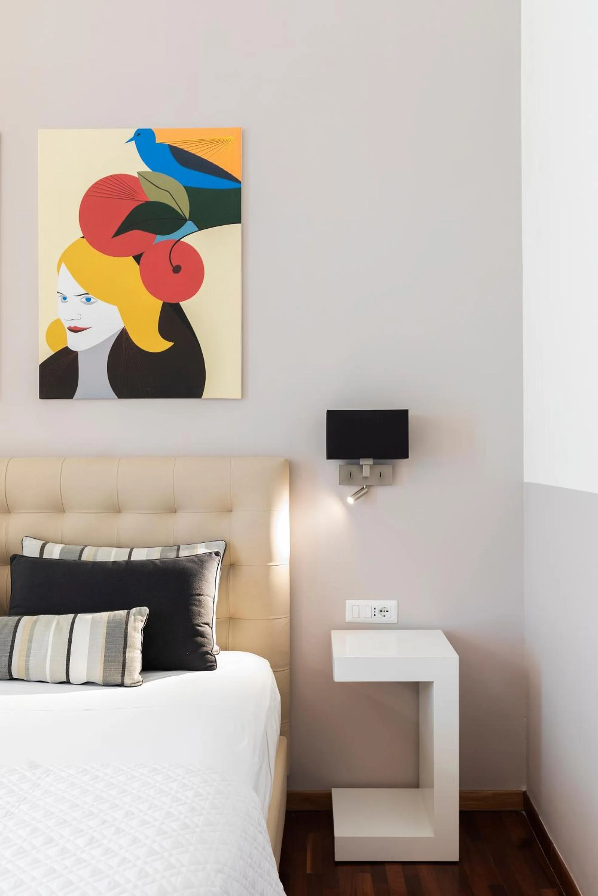 Bedroom, Bed in B&B Starbien