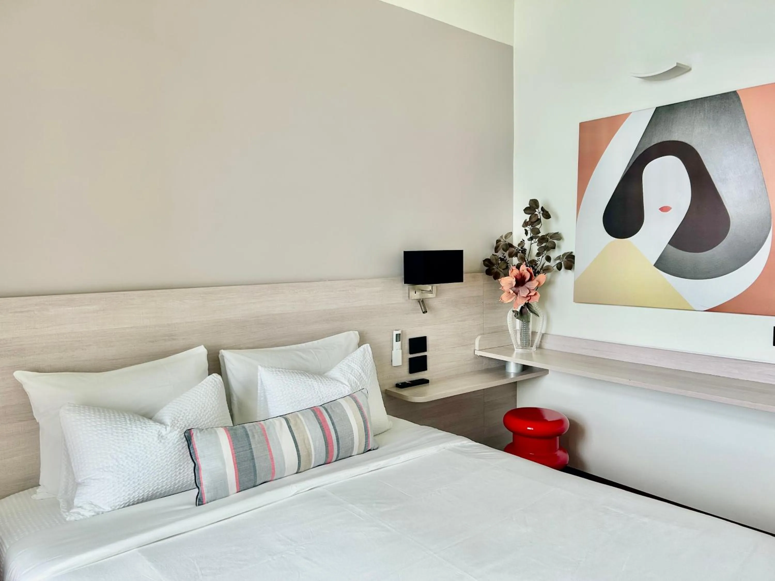 Bedroom, Bed in B&B Starbien