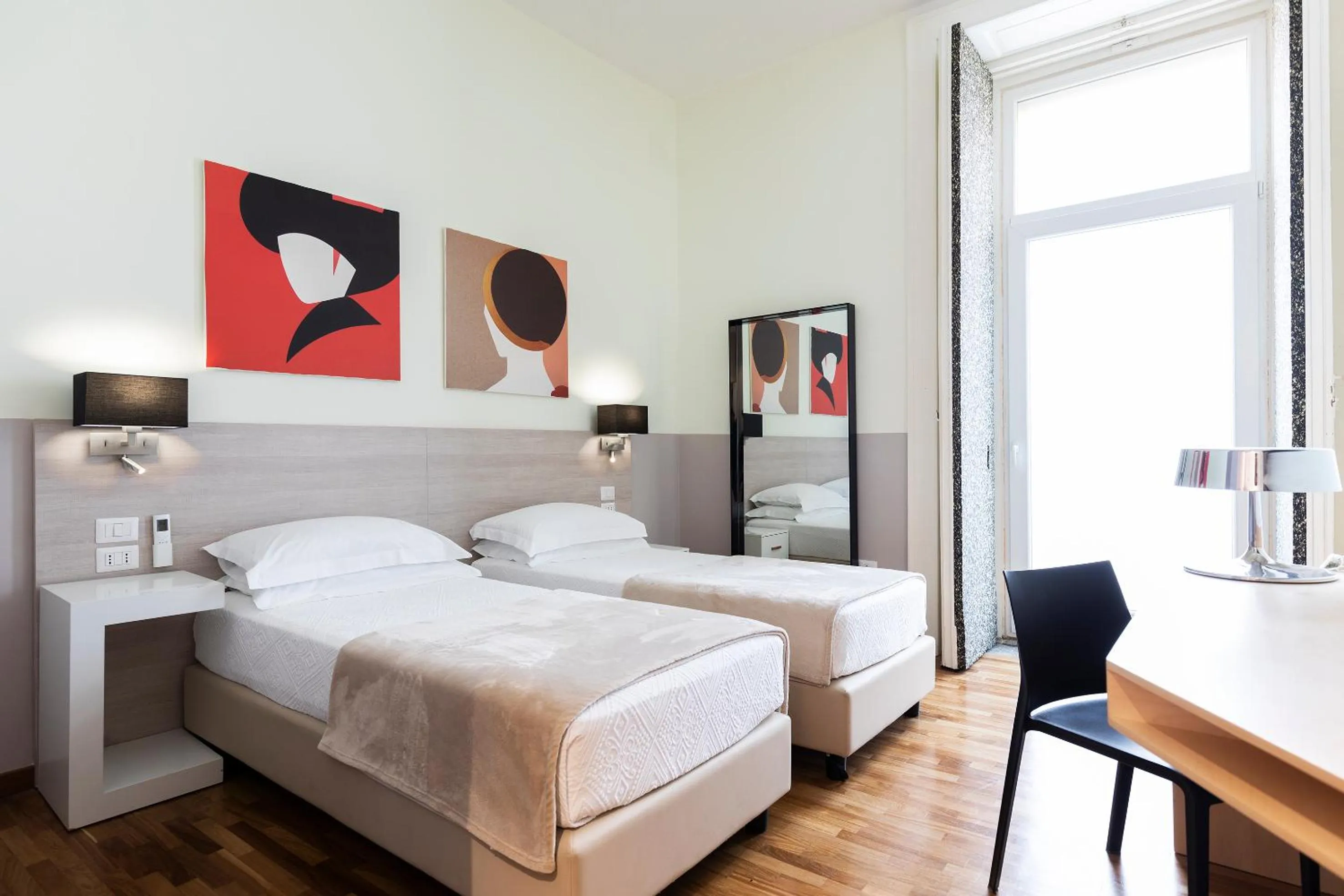 Bedroom, Bed in B&B Starbien