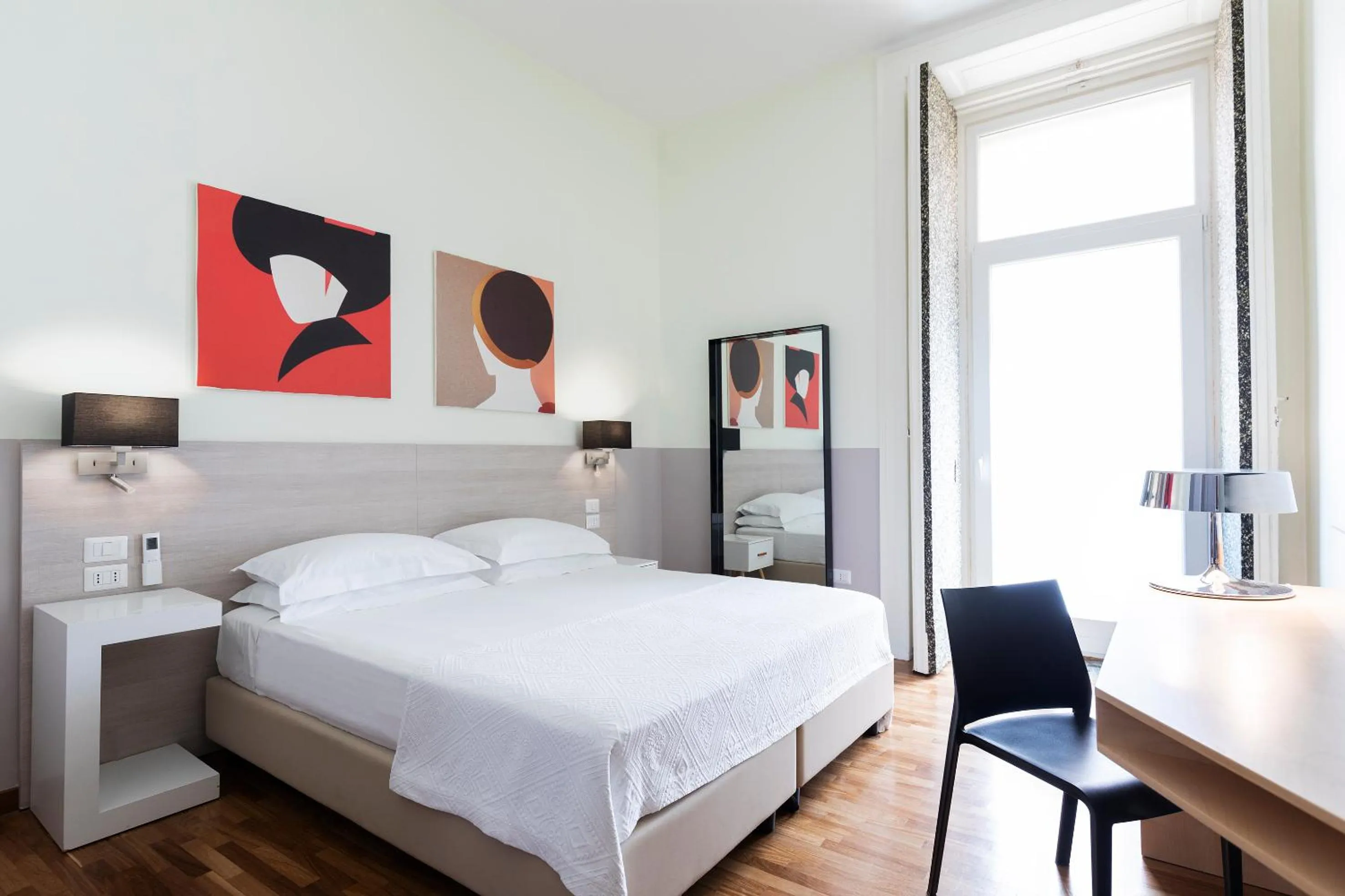 Bedroom, Bed in B&B Starbien