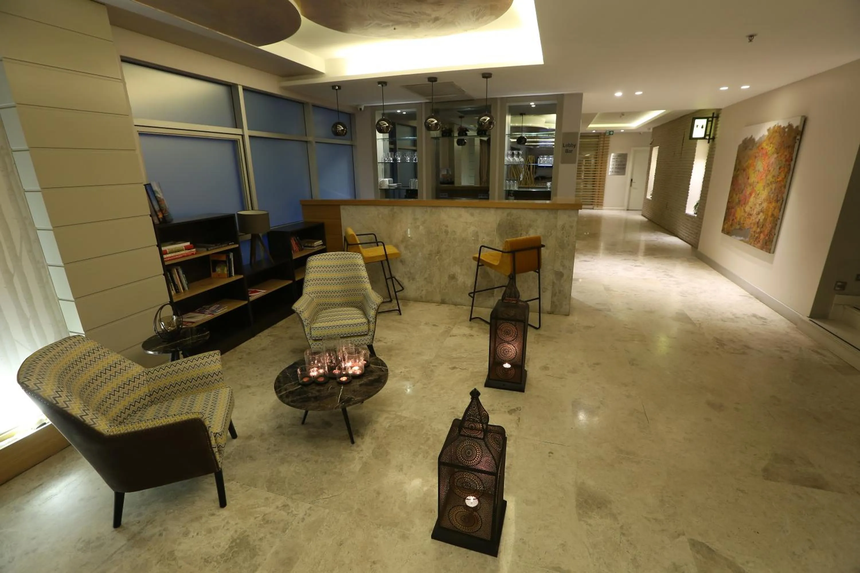 Lobby or reception in Wes Hotel
