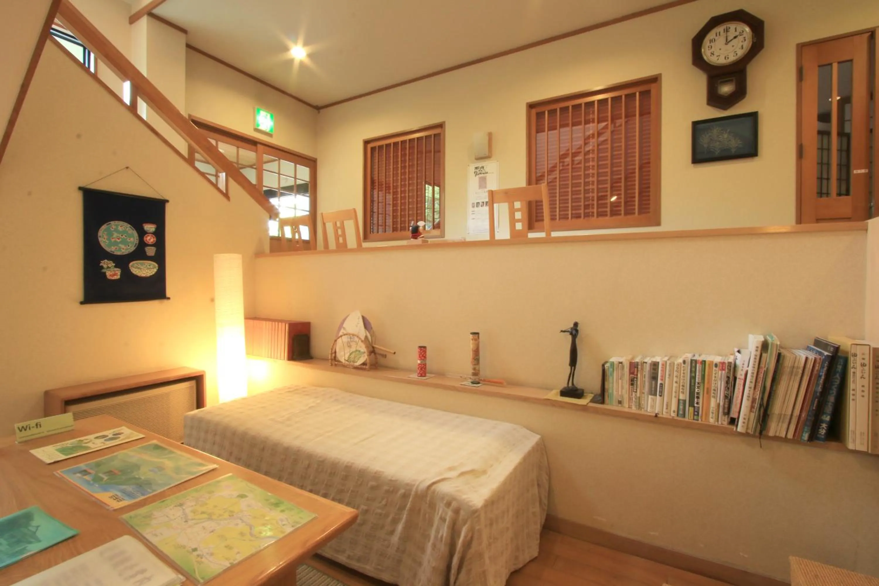 Lobby or reception, Bed in Yufuin Yamaboushi