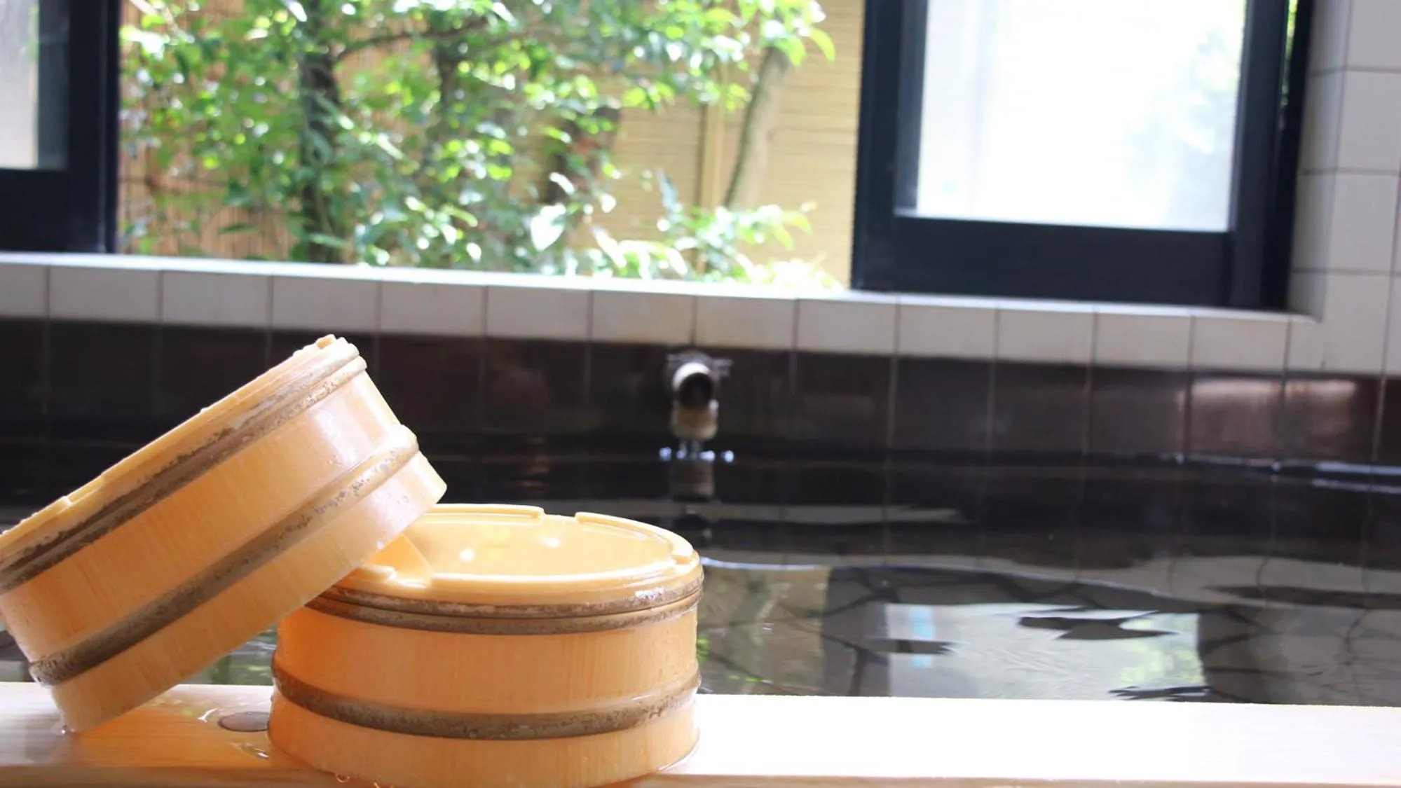 Hot Spring Bath in Yufuin Yamaboushi