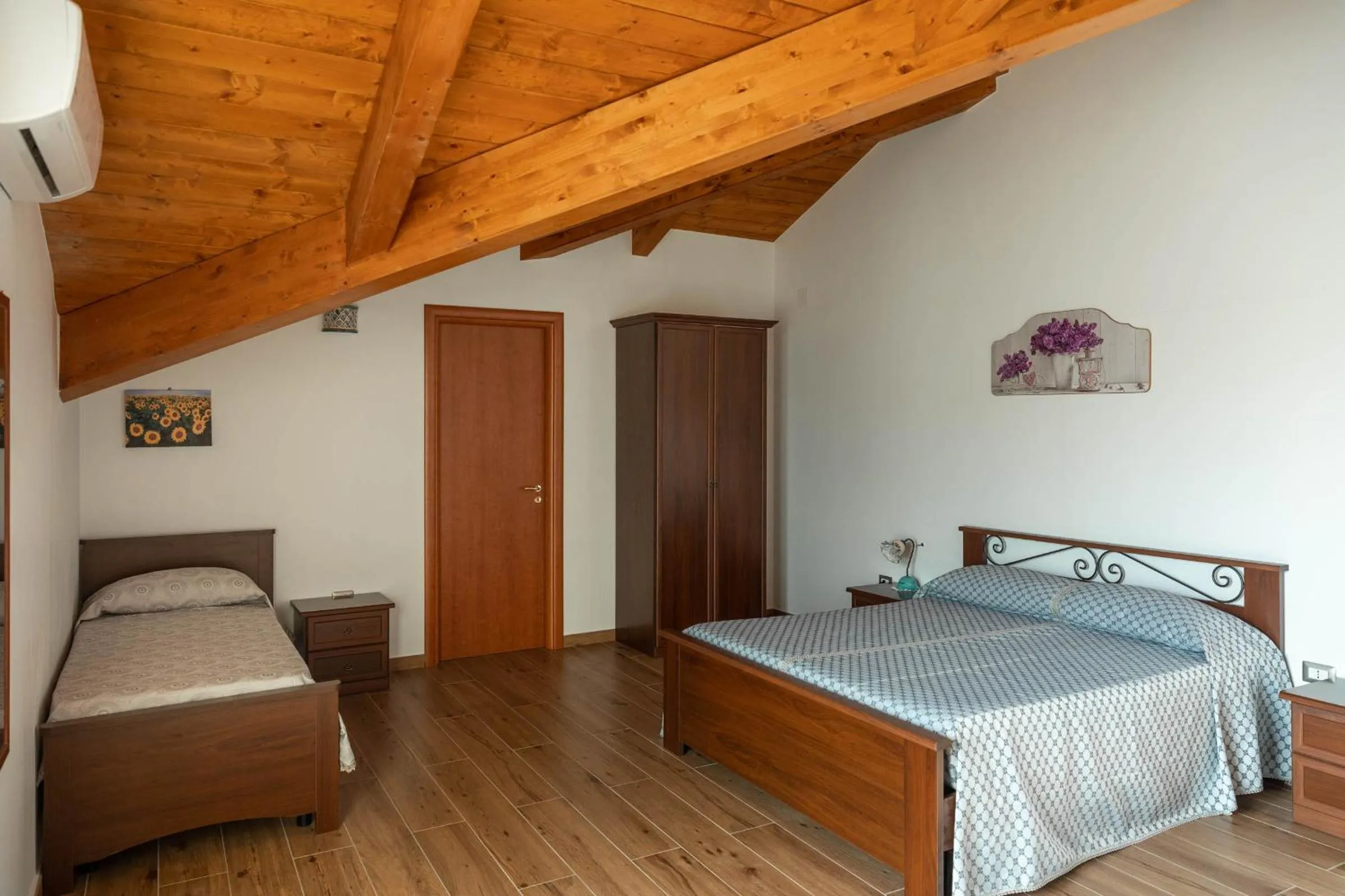 Bed in B&B La Mortella