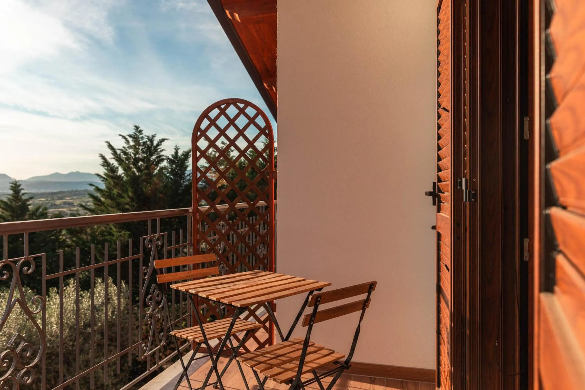 Balcony/Terrace in B&B La Mortella