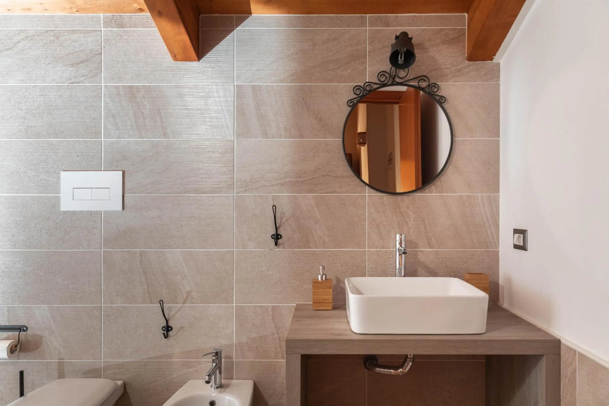 Bathroom in B&B La Mortella